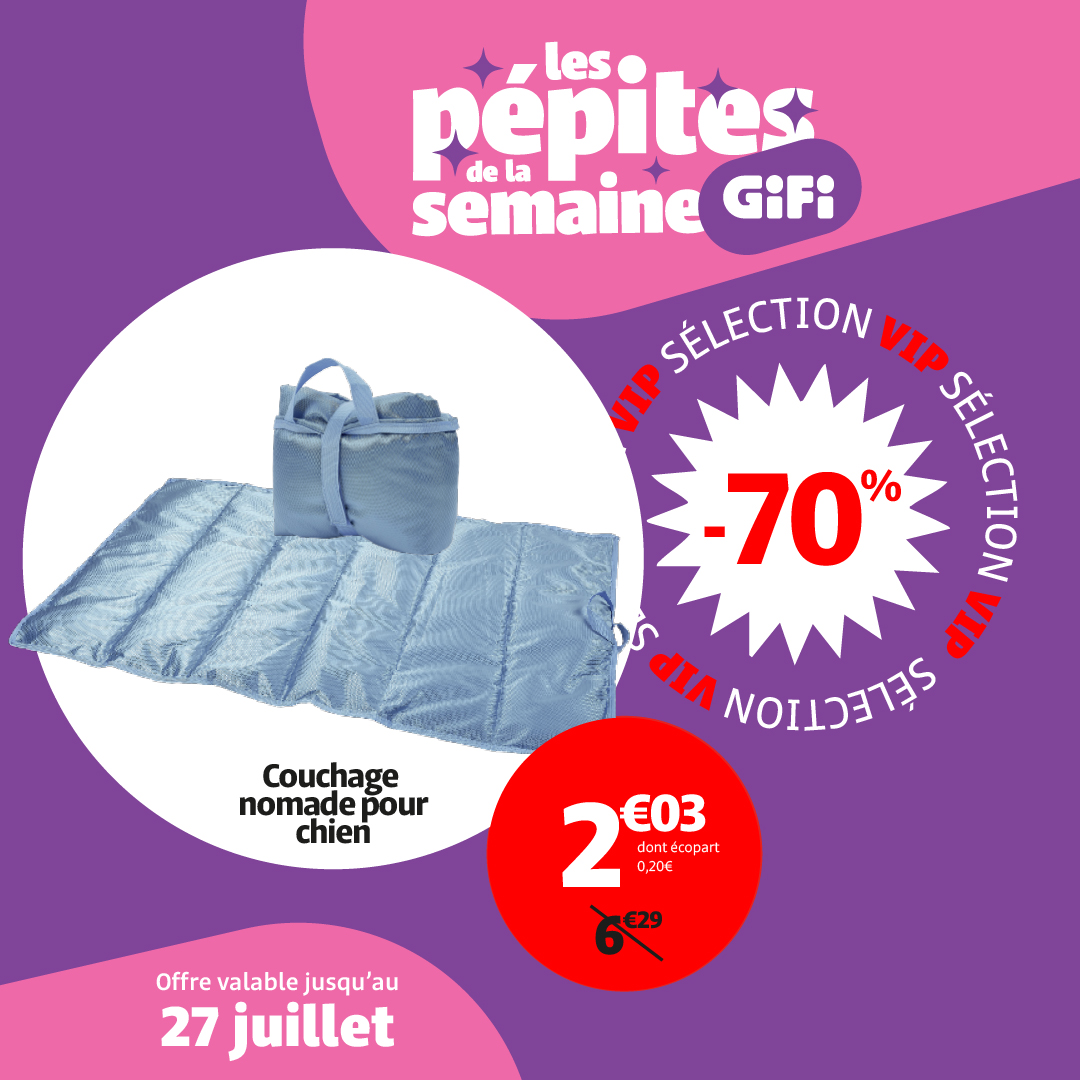 gifi - Catalogue Gifi - Les pépites de la semaine valable du 22/07 au 27/07 - page: 7