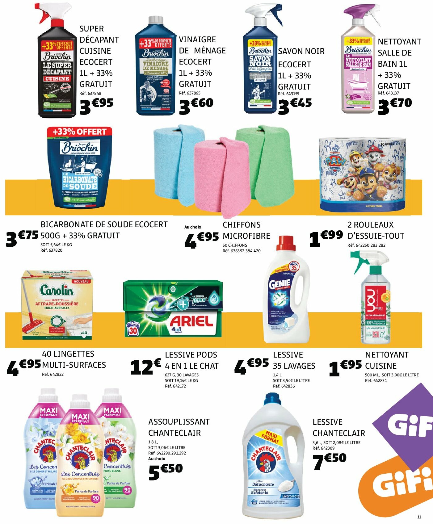 gifi - Catalogue Gifi valable du 19/08 au 27/08 - page: 11