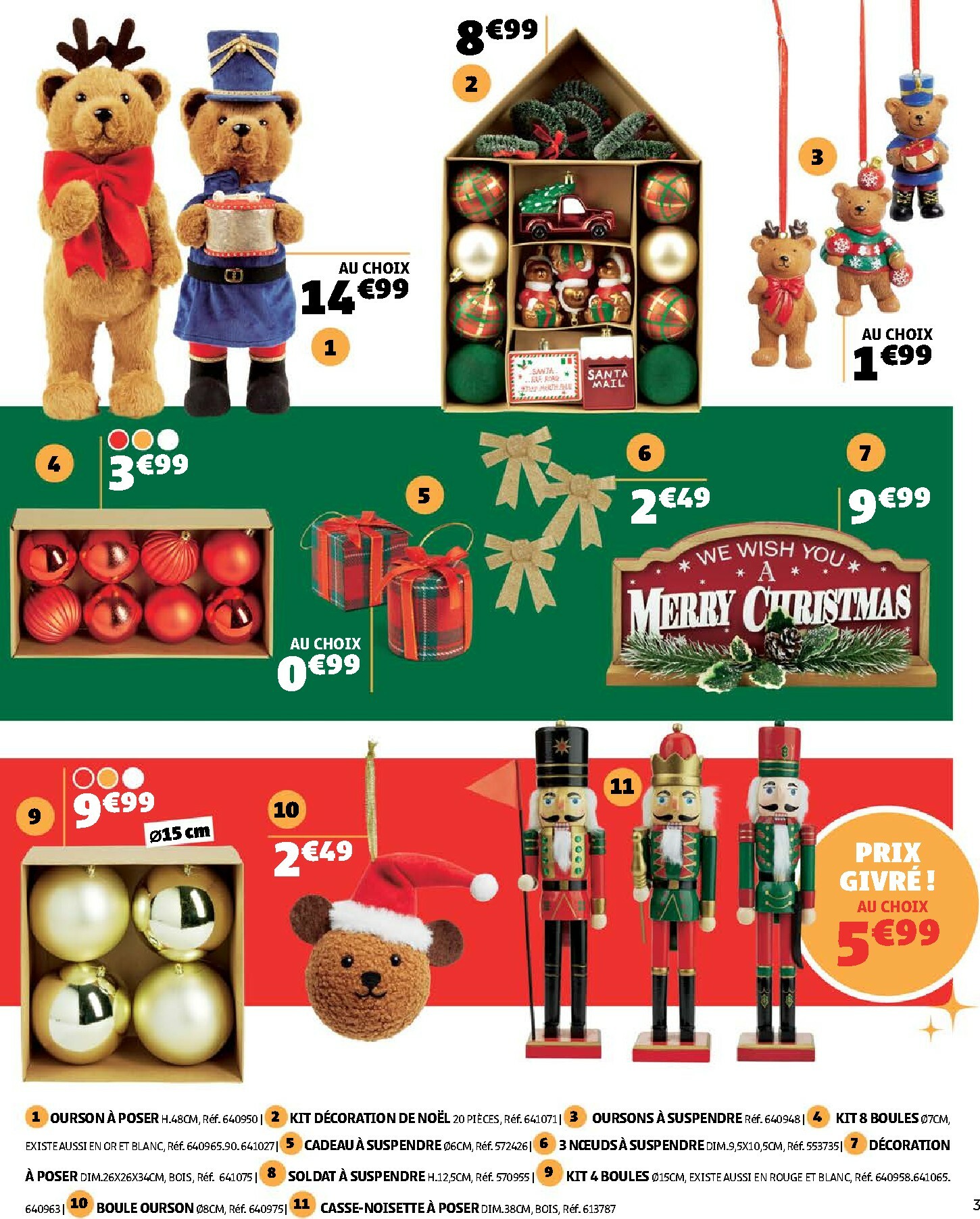 gifi - Catalogue Gifi - La magie de Noël valable du 04/11 au 12/11 - page: 3