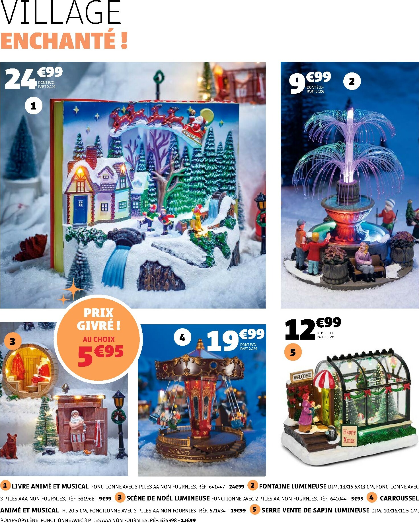 gifi - Catalogue Gifi - Déco spécial Noël valable du 18/11 au 30/12 - page: 16