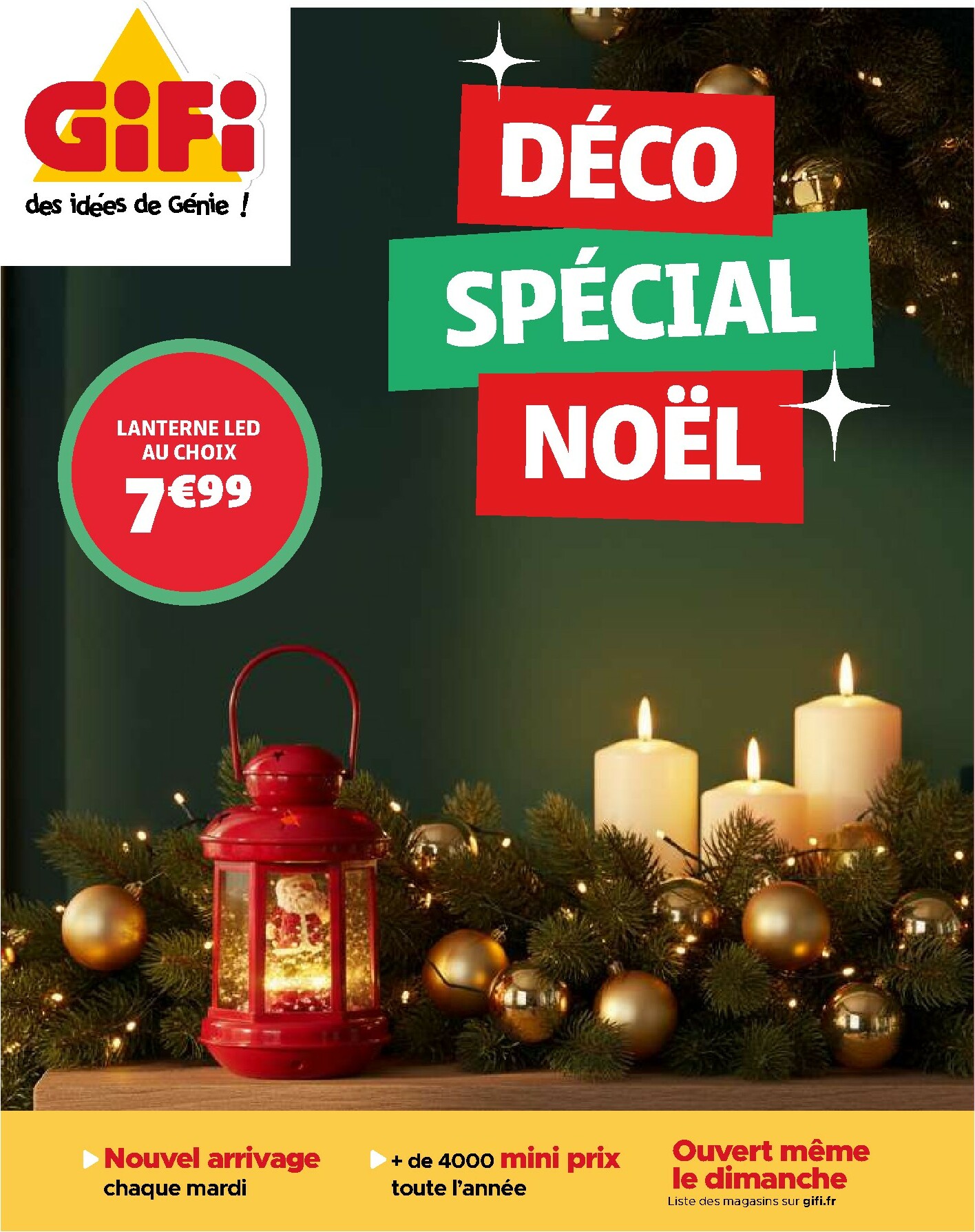 gifi - Catalogue Gifi - Déco spécial Noël valable du 18/11 au 30/12