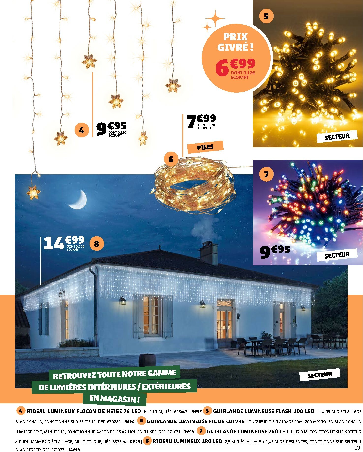 gifi - Catalogue Gifi - Déco spécial Noël valable du 18/11 au 30/12 - page: 19
