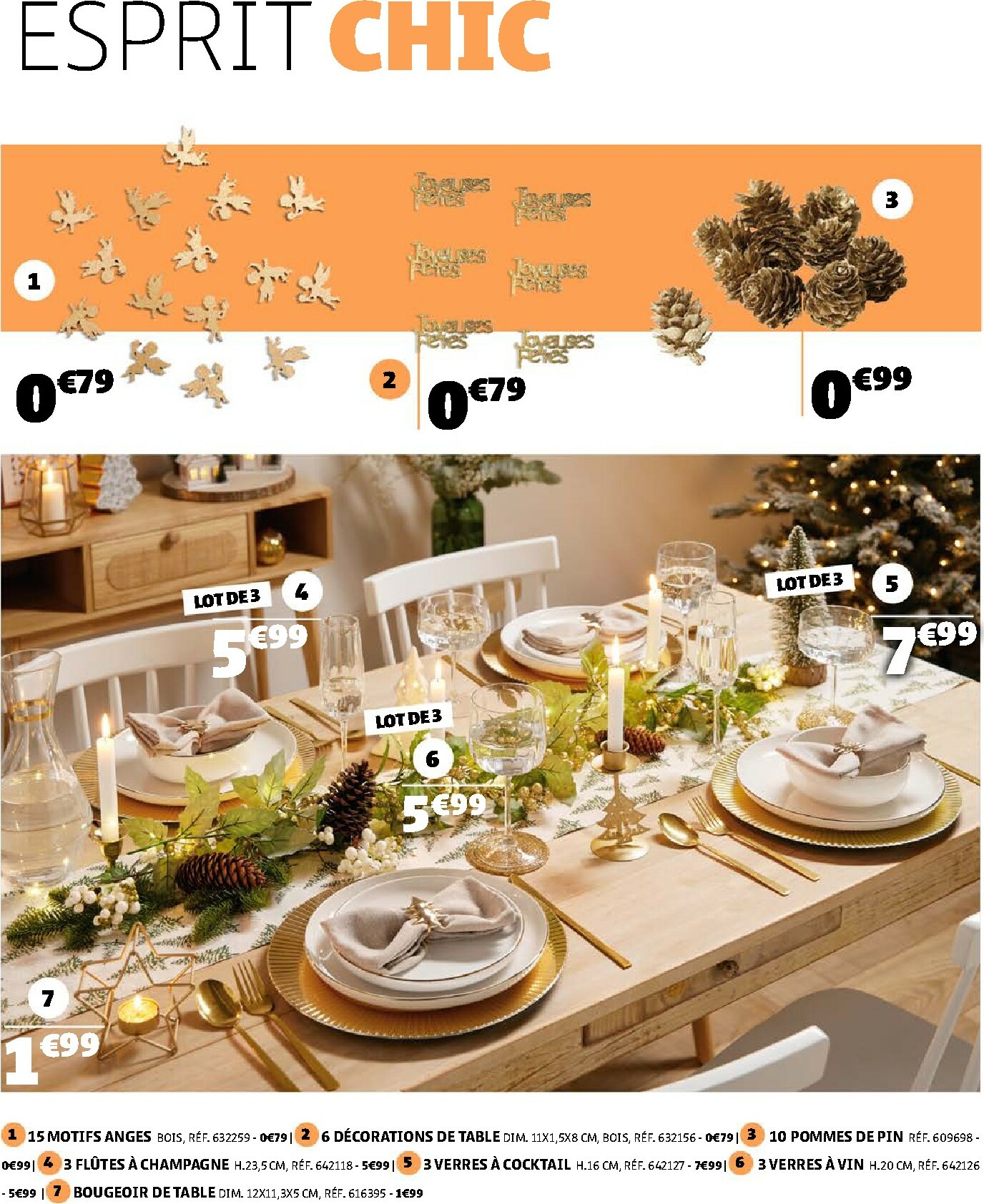 gifi - Catalogue Gifi - Tables de fêtes valable du 18/11 au 30/12 - page: 4