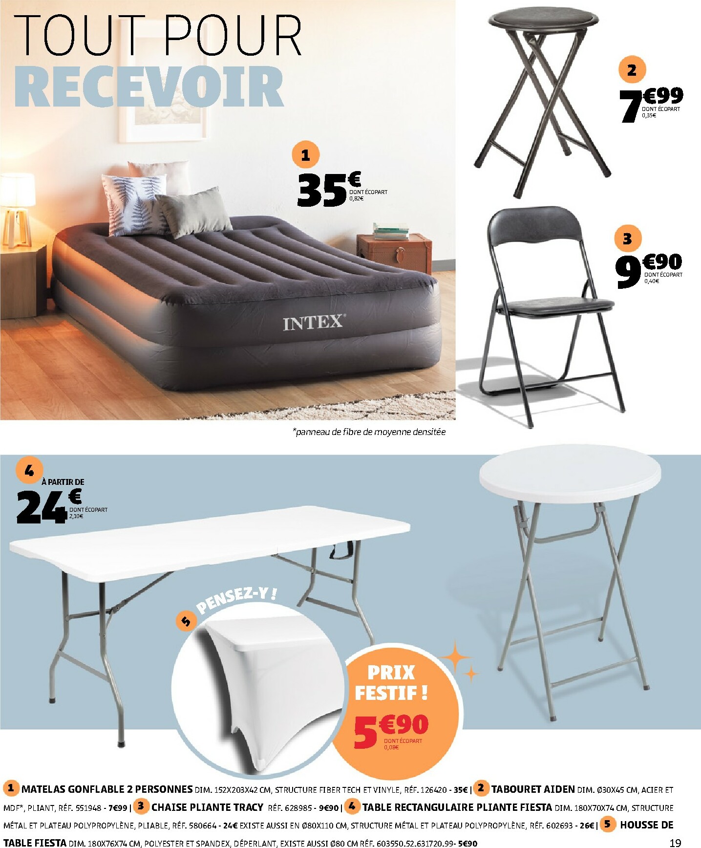 gifi - Catalogue Gifi - Tables en fête valable du 16/12 au 24/12 - page: 19