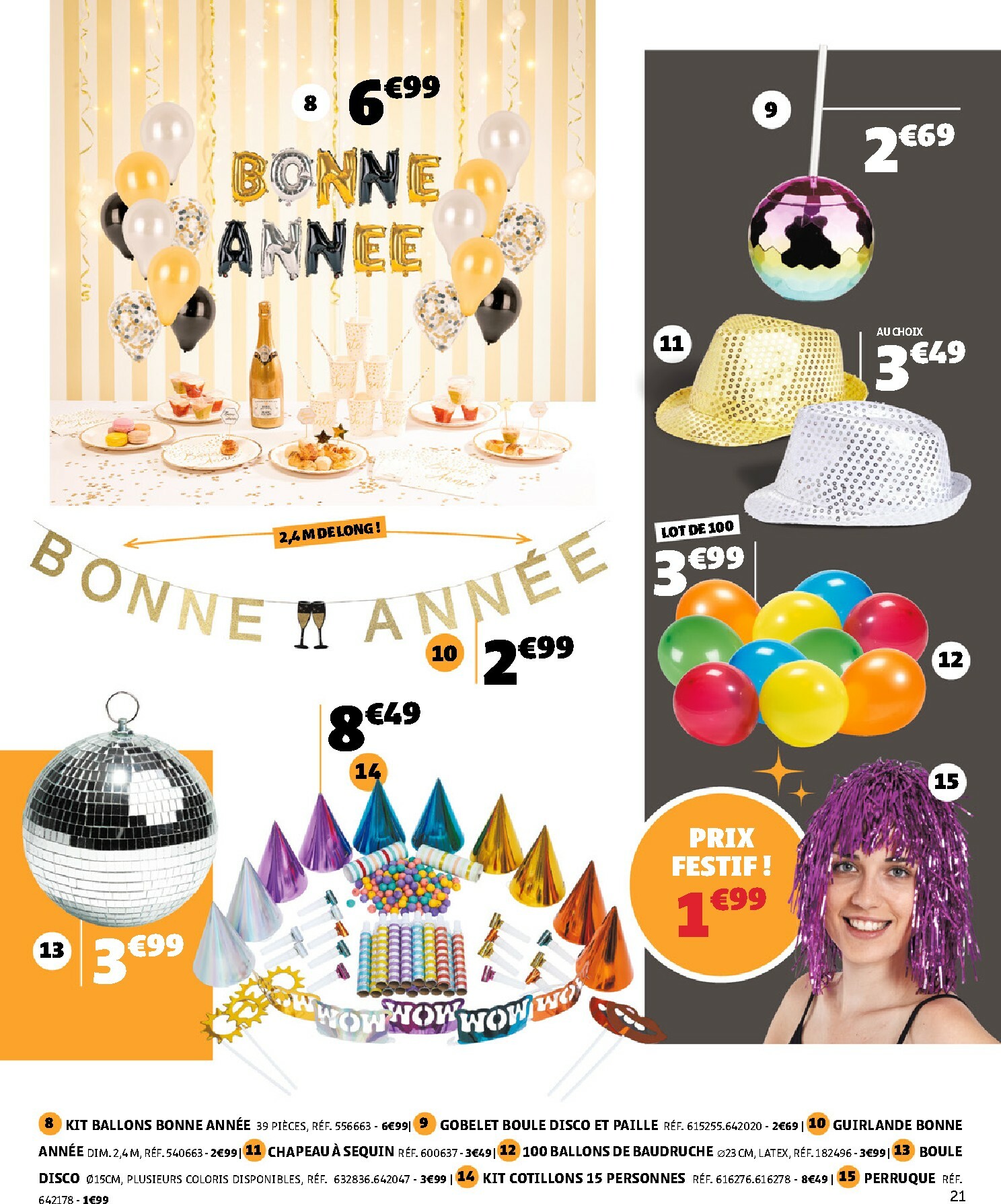 gifi - Catalogue Gifi - Tables en fête valable du 16/12 au 24/12 - page: 21