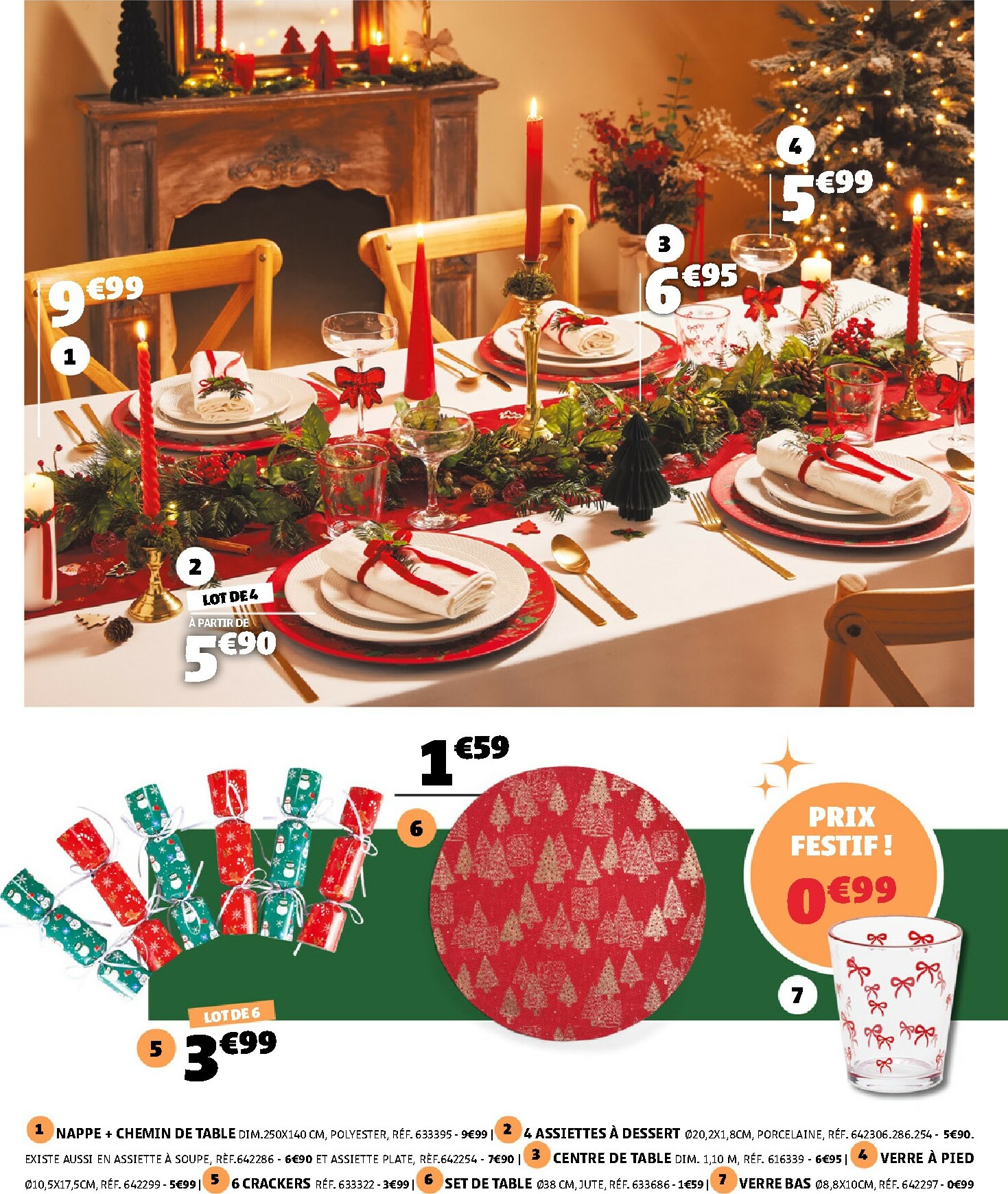 gifi - Catalogue Gifi - Tables en fête valable du 16/12 au 24/12 - page: 4