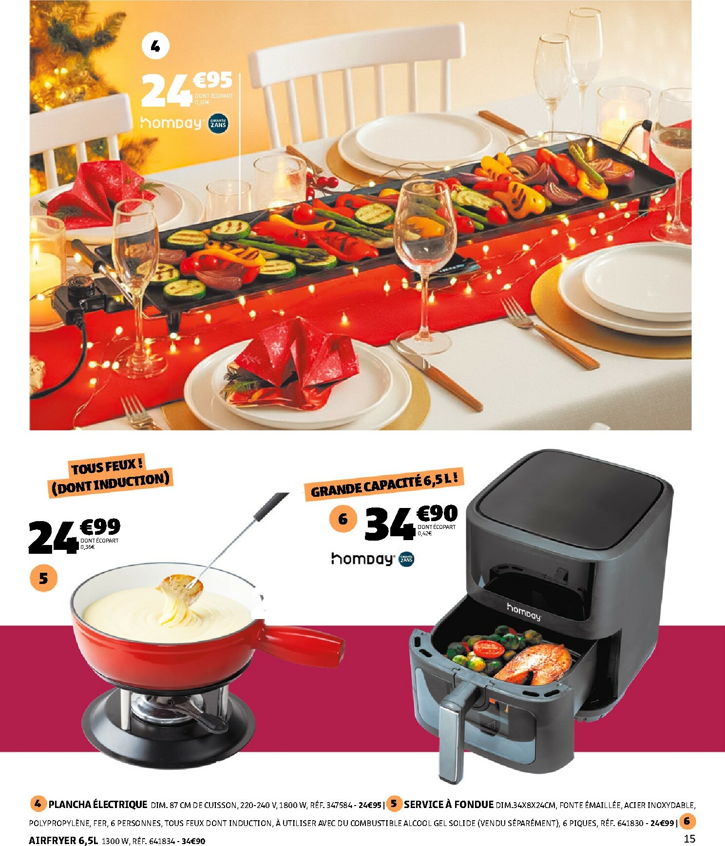 gifi - Catalogue Gifi - Tables en fête valable du 16/12 au 24/12 - page: 15