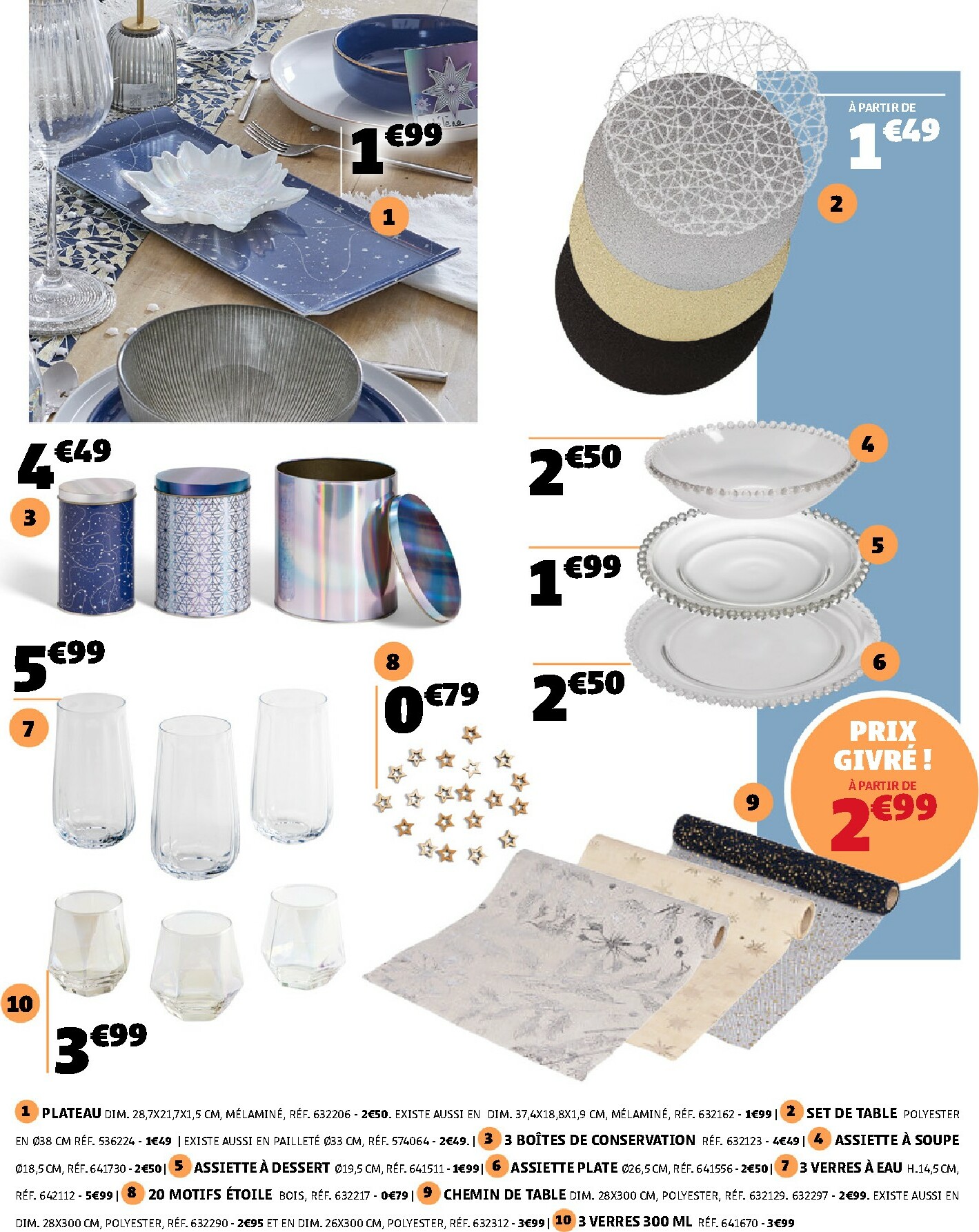 gifi - Catalogue Gifi - Tables en fête valable du 16/12 au 24/12 - page: 12