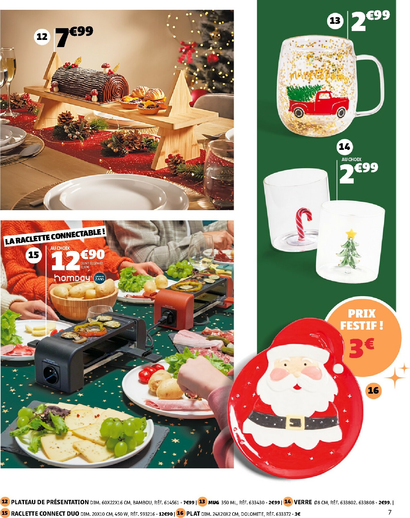 gifi - Catalogue Gifi - Tables en fête valable du 16/12 au 24/12 - page: 7