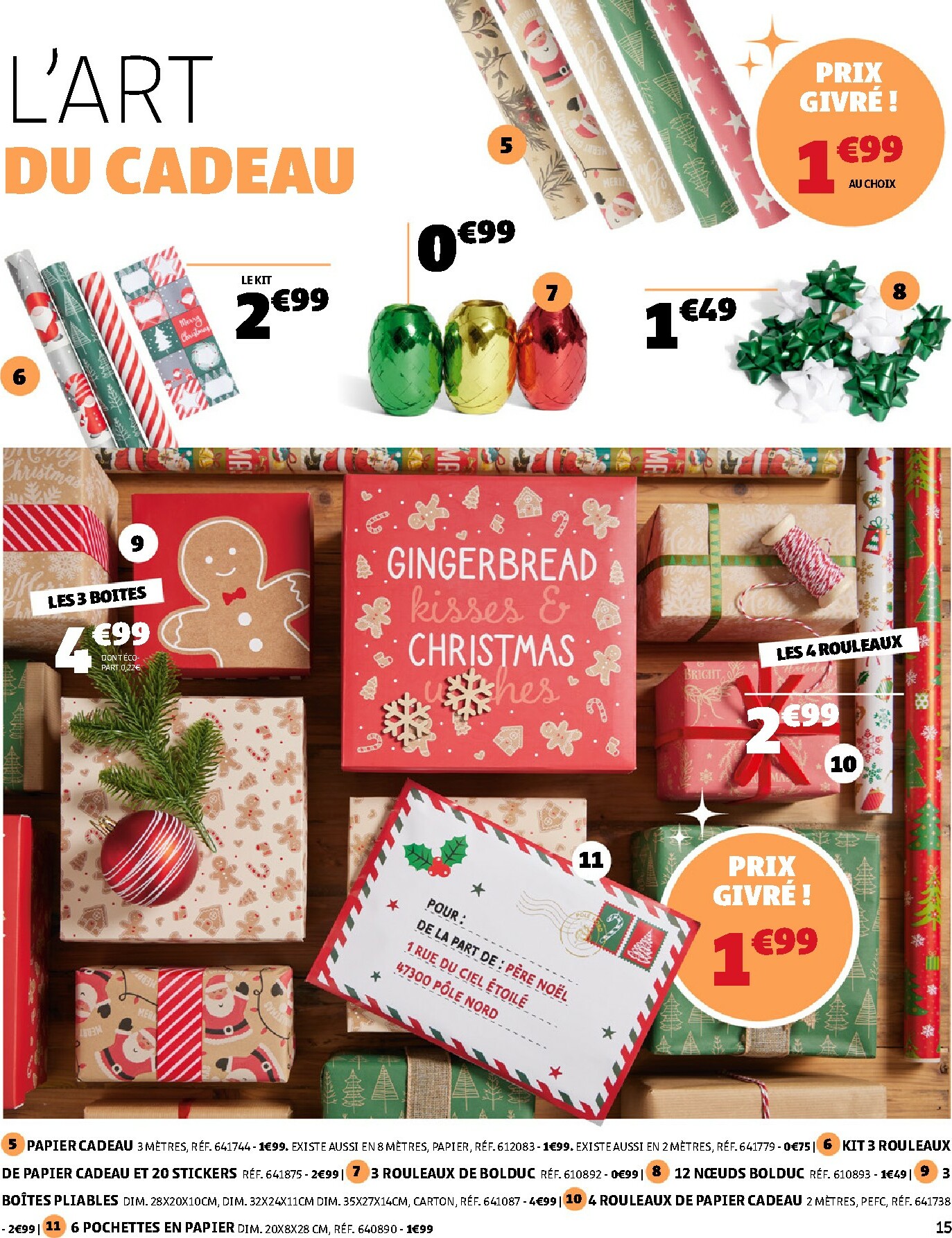 gifi - Catalogue Gifi - La boutique cadeaux valable du 16/12 au 24/12 - page: 15