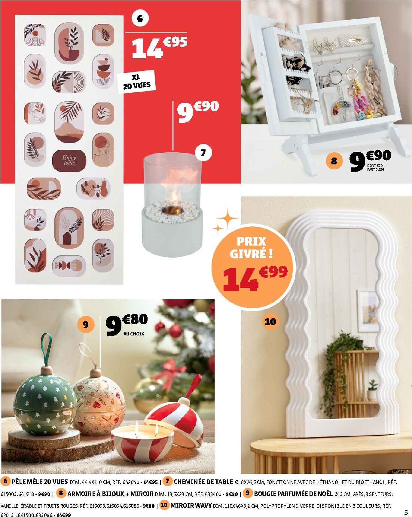 gifi - Catalogue Gifi - La boutique cadeaux valable du 16/12 au 24/12 - page: 5