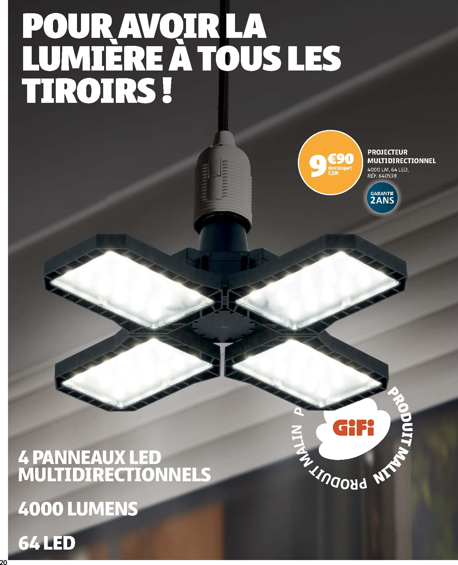 gifi - Catalogue Gifi - Cap sur la douceur de vivre ! valable du 24/02/2026 au 04/03/2026 - page: 20