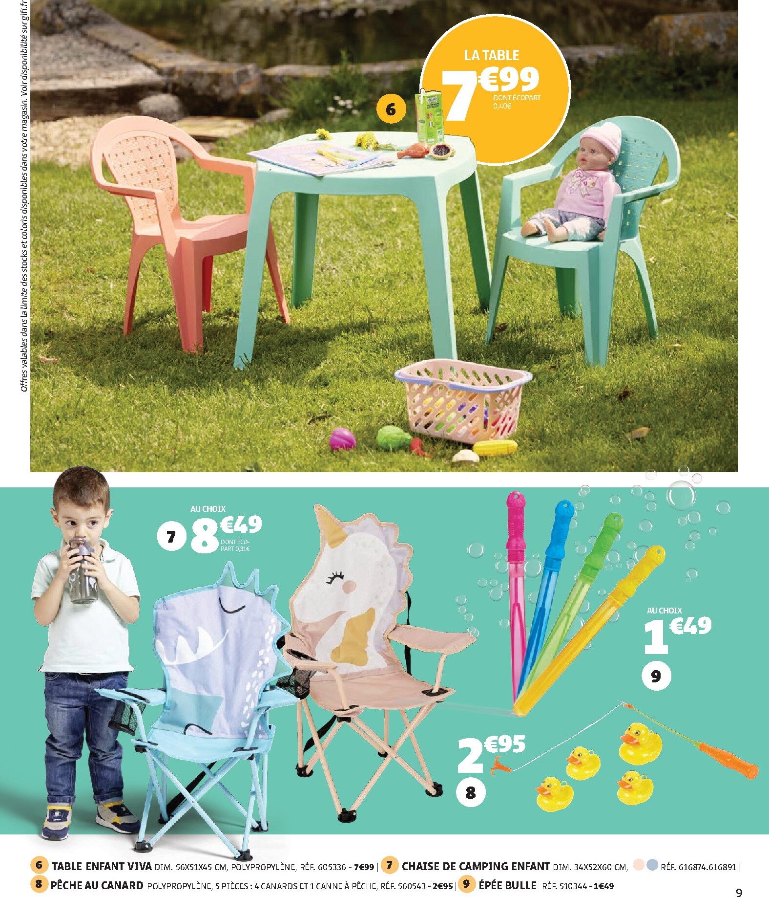 gifi - Catalogue Gifi - Le printemps des bonnes affaires valable du 24/03/2026 au 06/04/2026 - page: 9