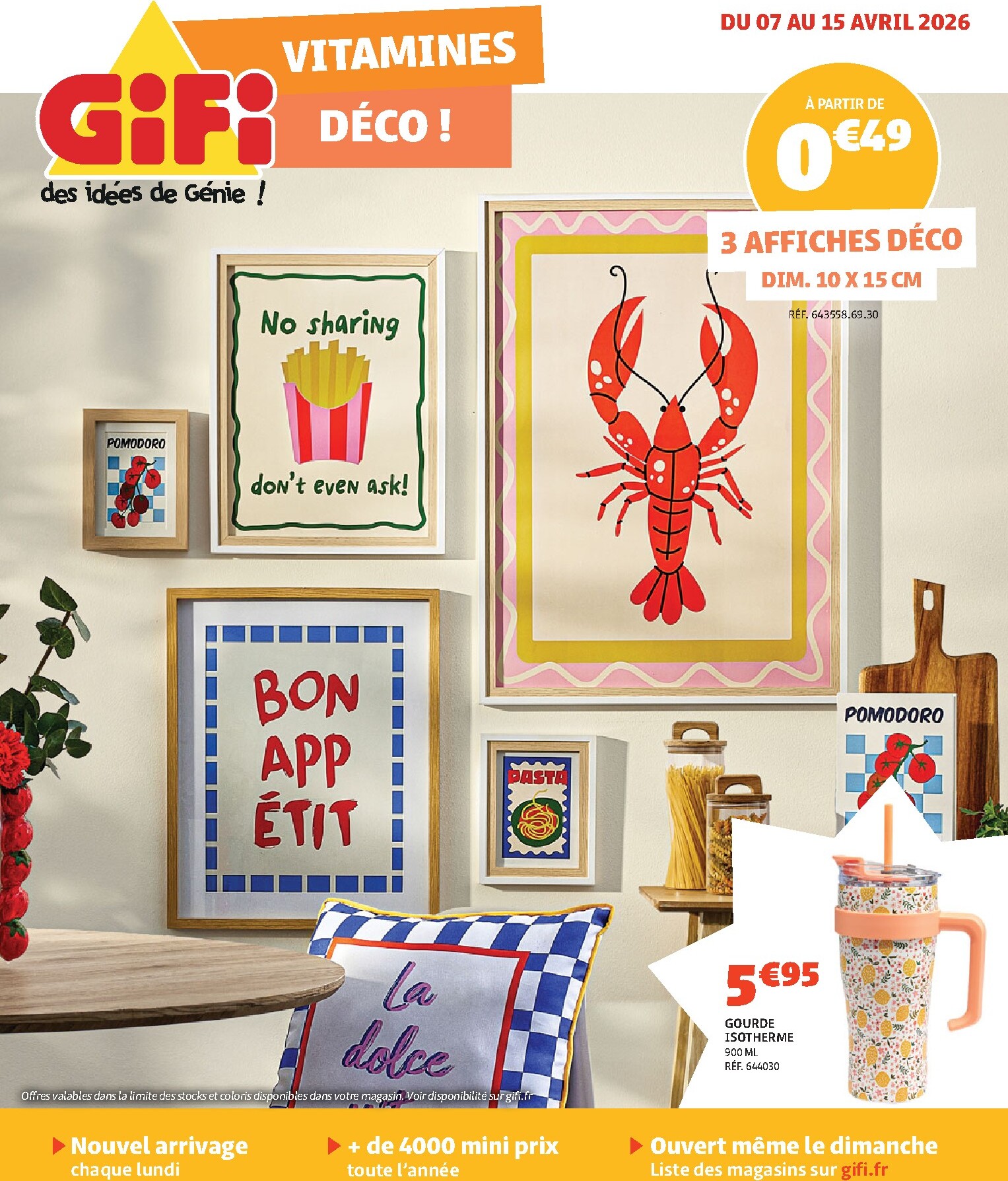 gifi - Catalogue Gifi valable du 07/04/2026 au 15/04/2026