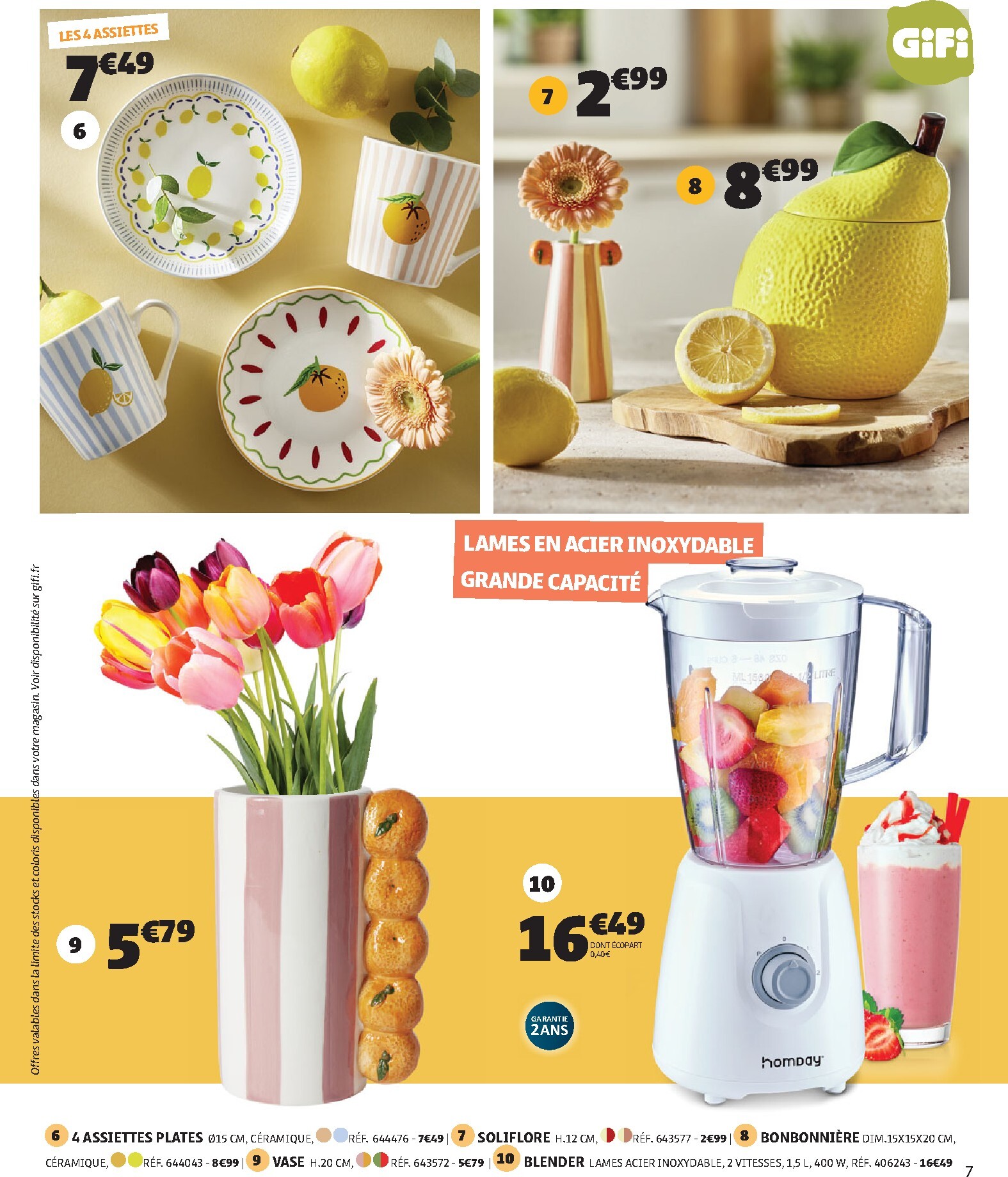 gifi - Catalogue Gifi valable du 07/04/2026 au 15/04/2026 - page: 7