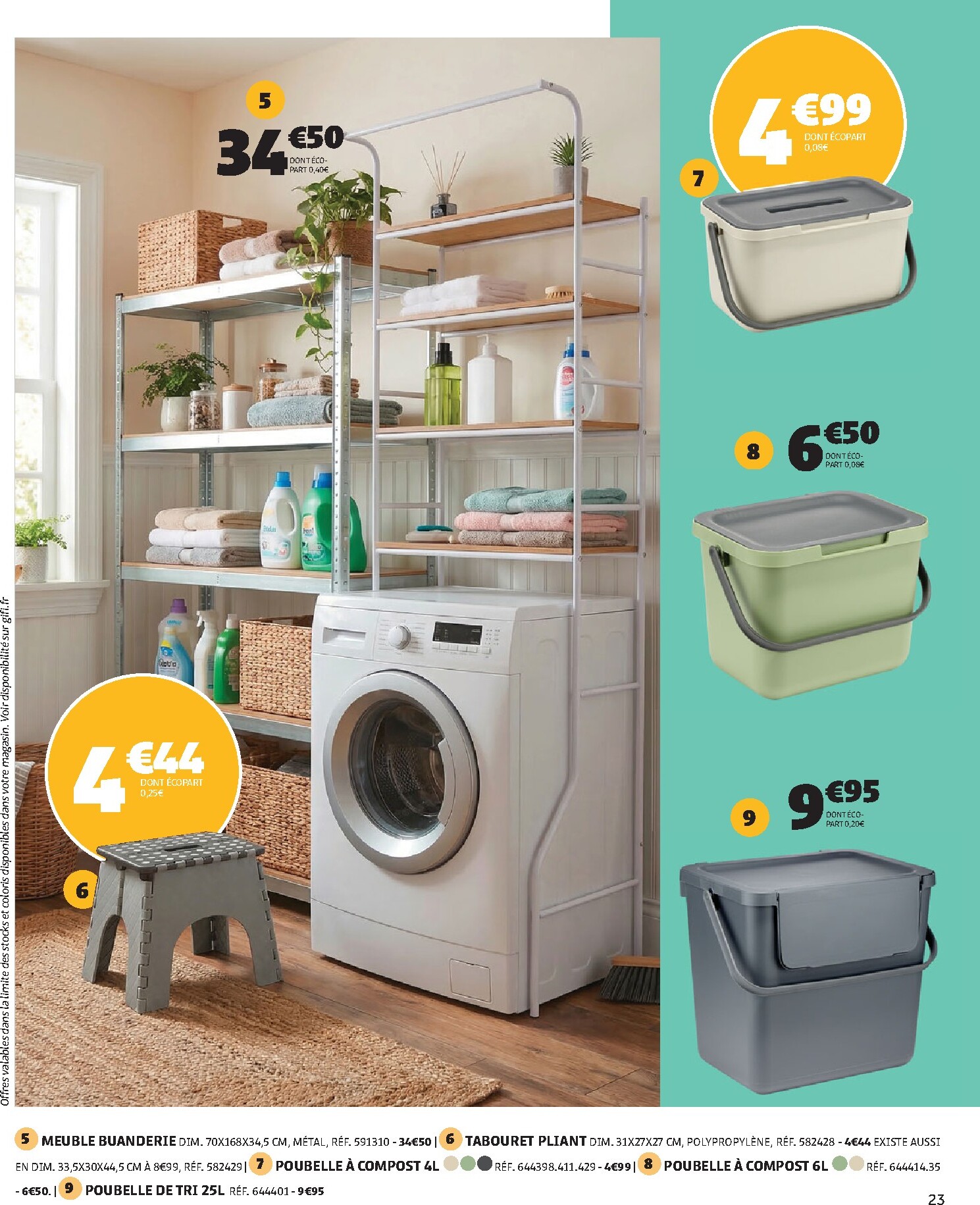 gifi - Catalogue Gifi valable du 07/04/2026 au 15/04/2026 - page: 23