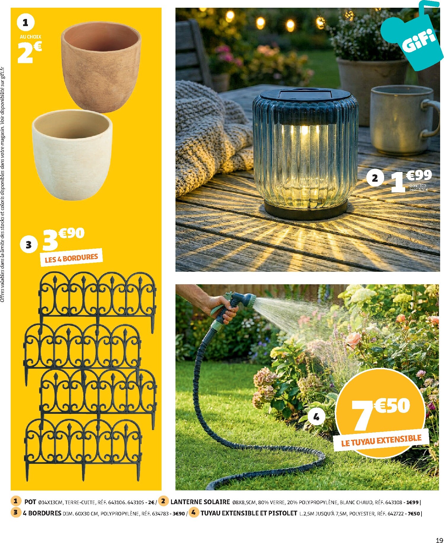 gifi - Prospectus Gifi valide du du mardi 28/04/2026 au du lundi 11/05/2026 - page: 19