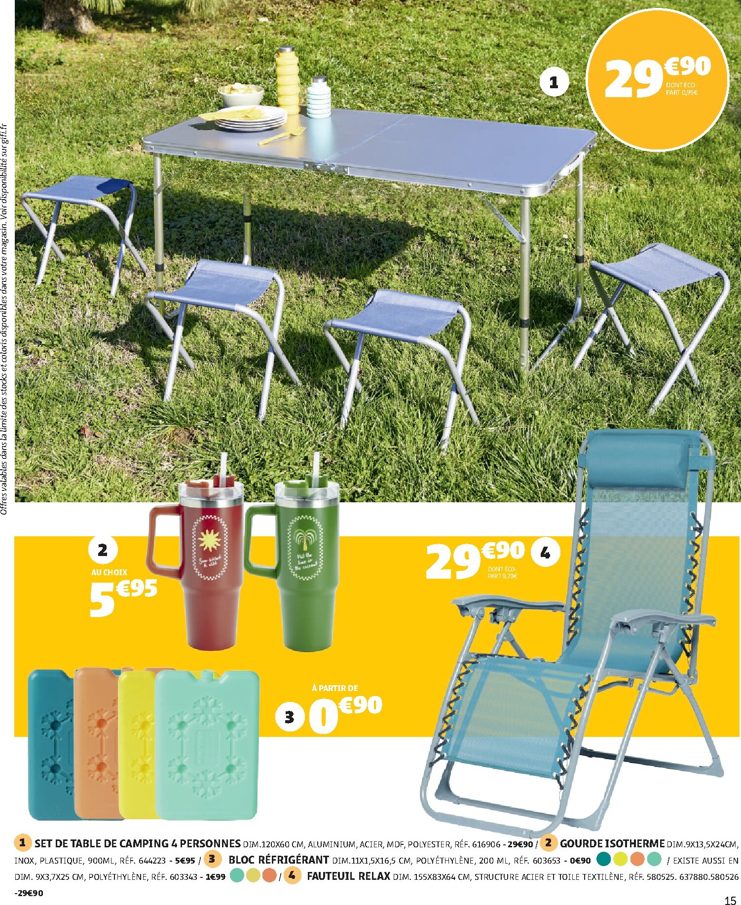 gifi - Prospectus Gifi valide du du mardi 28/04/2026 au du lundi 11/05/2026 - page: 15