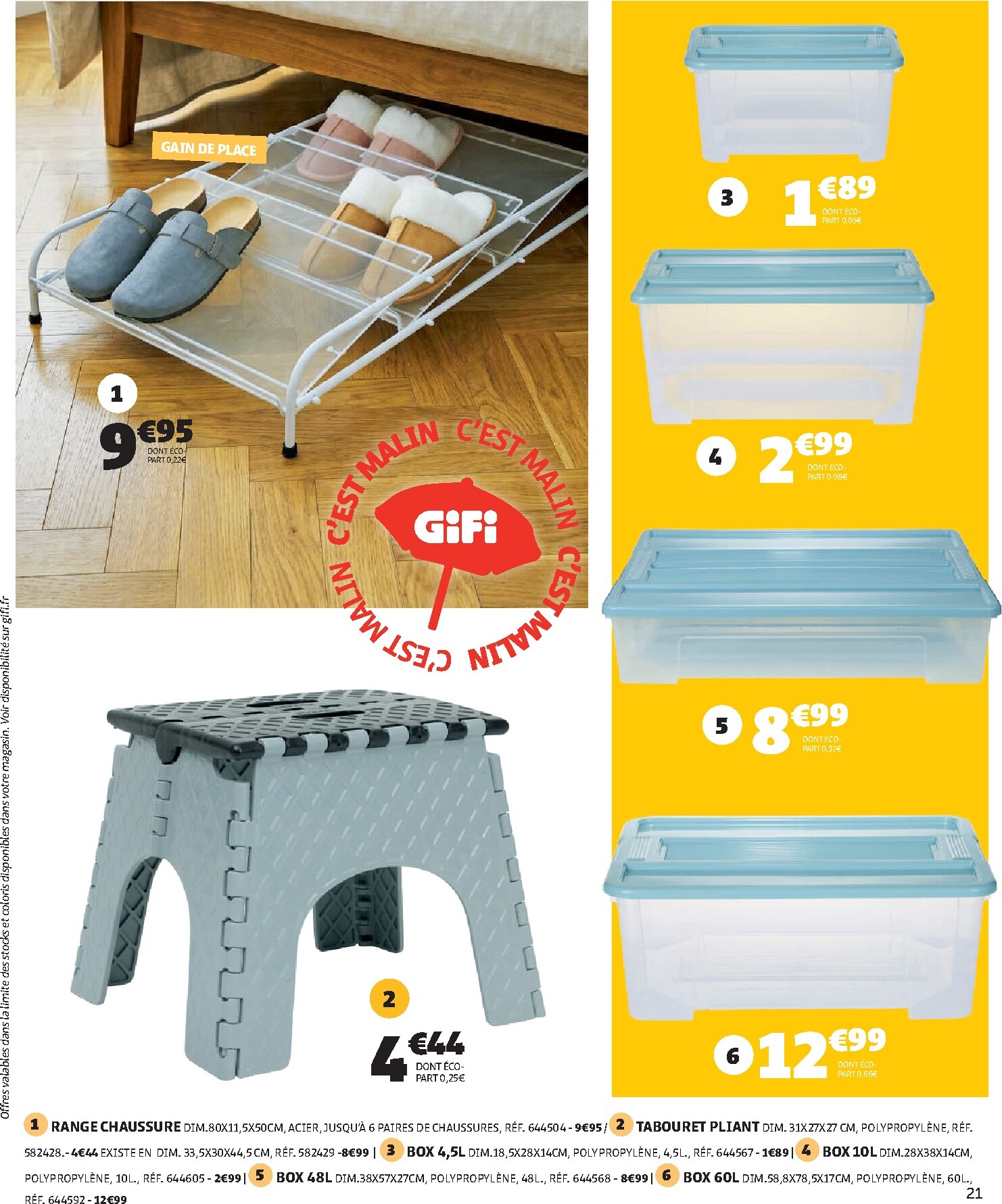 gifi - Prospectus Gifi valide du du mardi 28/04/2026 au du lundi 11/05/2026 - page: 21