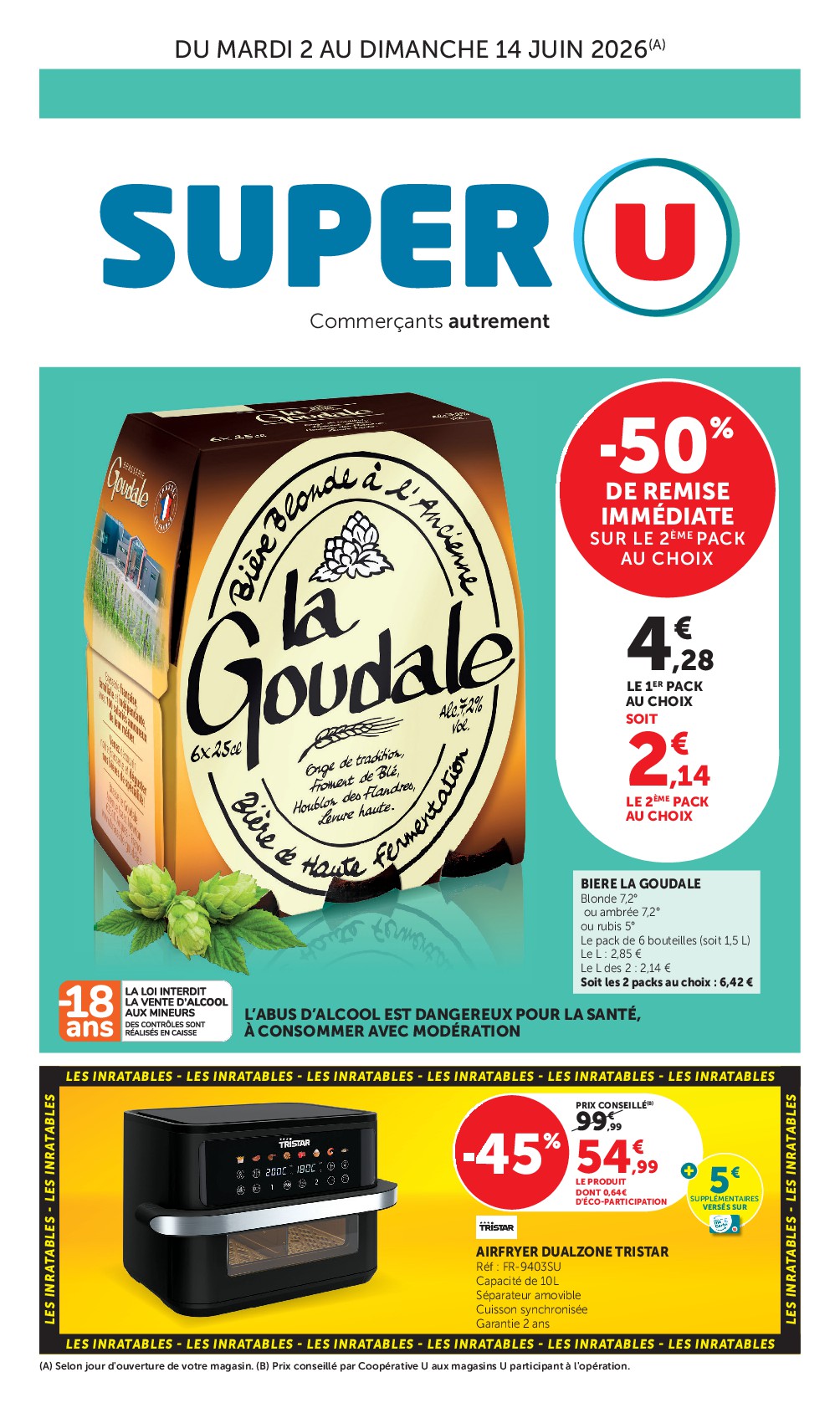 super-u - Prospectus Super U valide du du mardi 02/06/2026 au du dimanche 14/06/2026