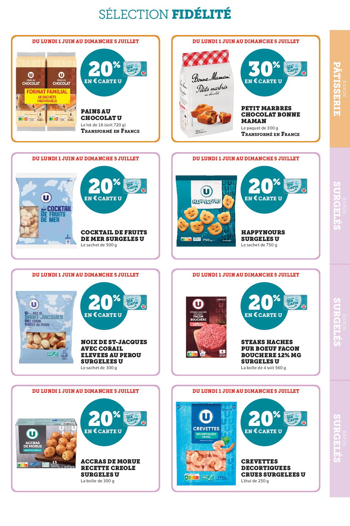 super-u - Current Super U - Ma Sélection Carte U leaflet valid from du lundi 01/06/2026 to du dimanche 05/07/2026 - page: 31