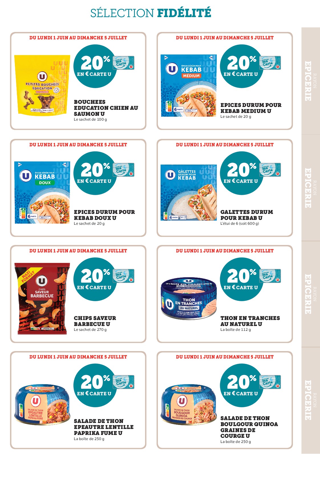super-u - Current Super U - Ma Sélection Carte U leaflet valid from du lundi 01/06/2026 to du dimanche 05/07/2026 - page: 23