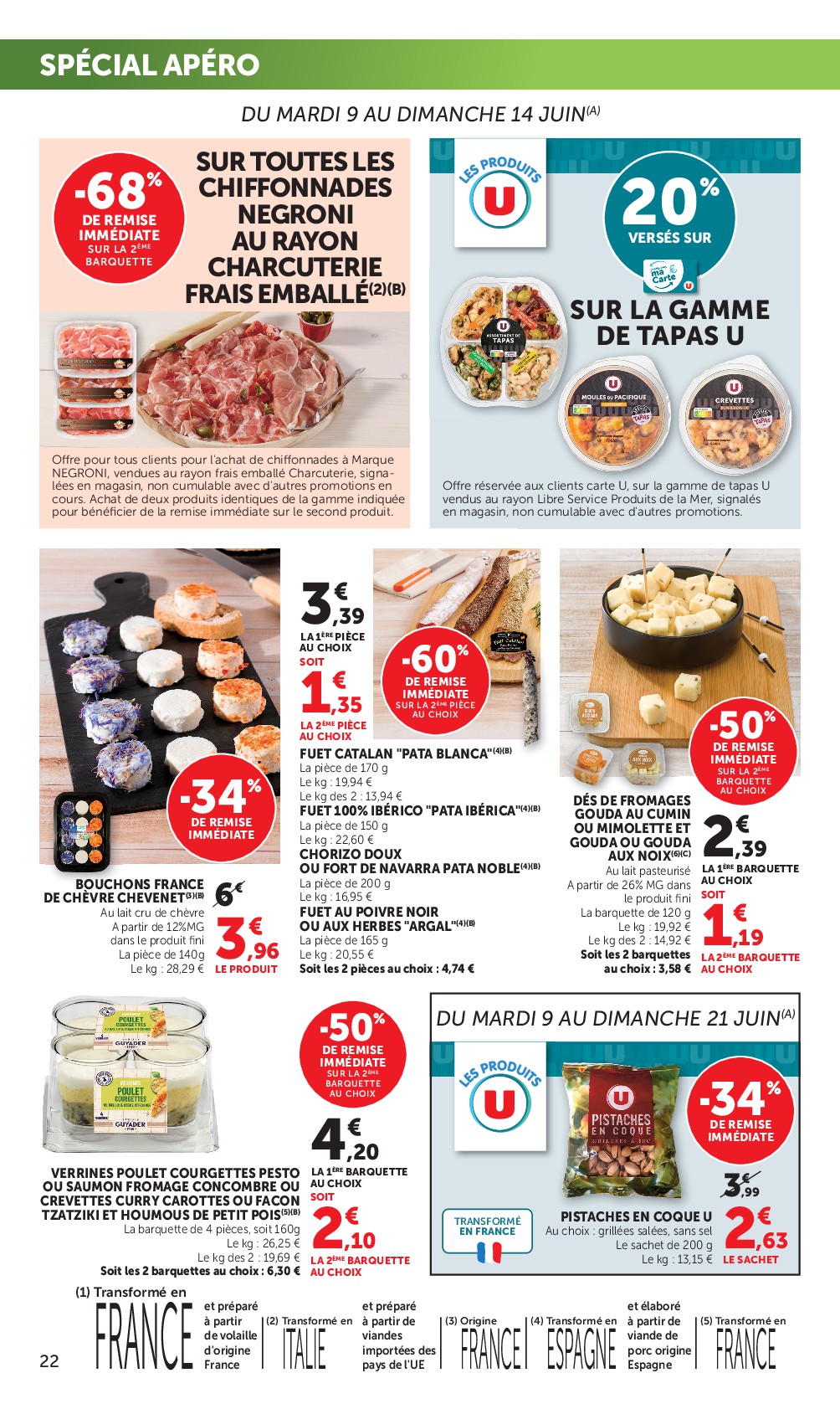 super-u - Prospectus Super U valide du du mardi 09/06/2026 au du dimanche 21/06/2026 - page: 22