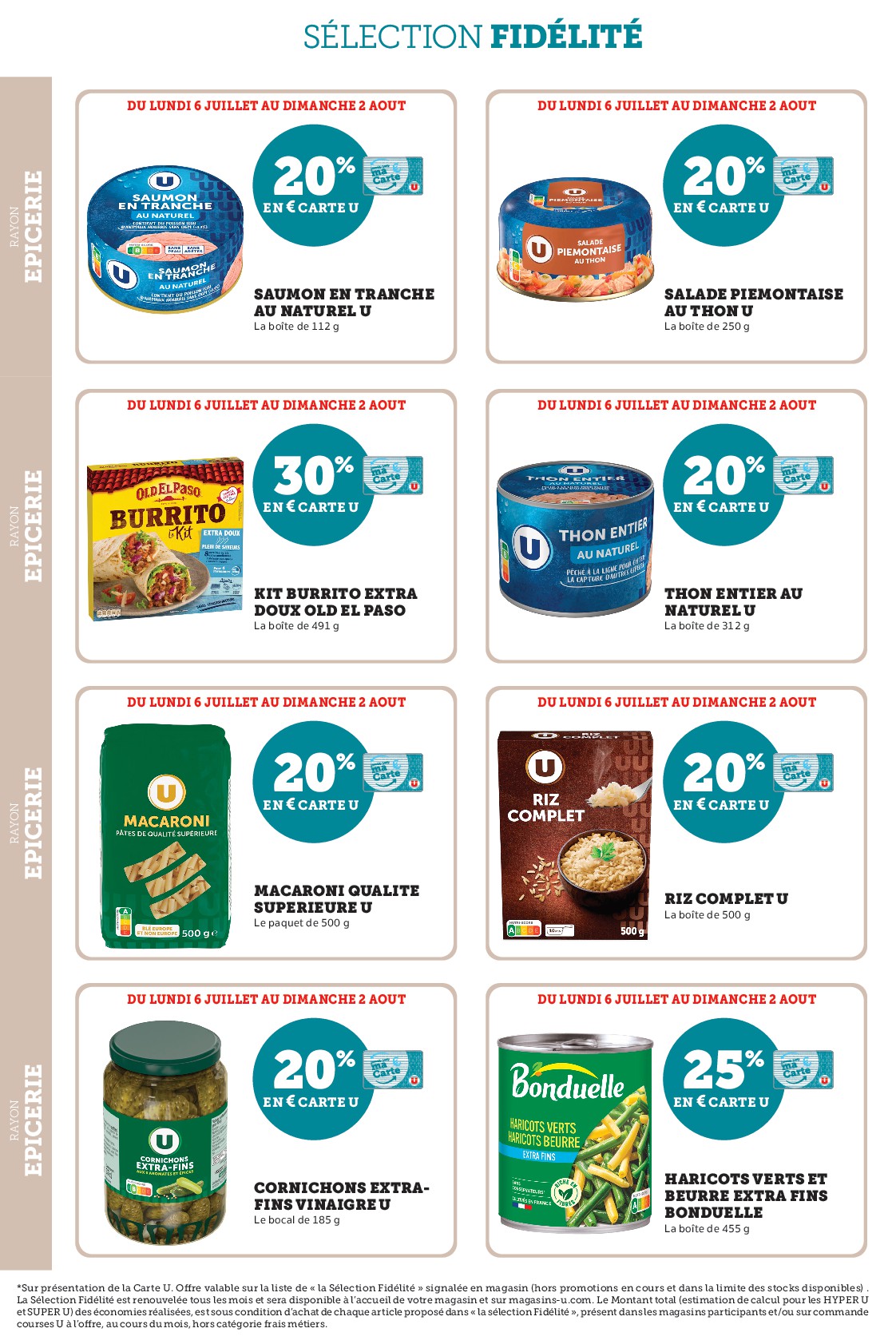 super-u - Current Super U leaflet valid from du lundi 06/07/2026 to du dimanche 02/08/2026 - page: 24