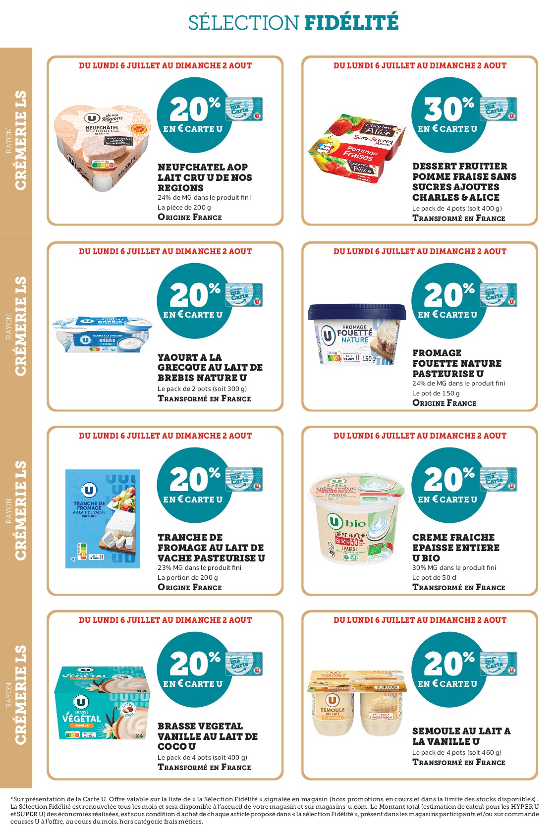 super-u - Current Super U leaflet valid from du lundi 06/07/2026 to du dimanche 02/08/2026 - page: 6