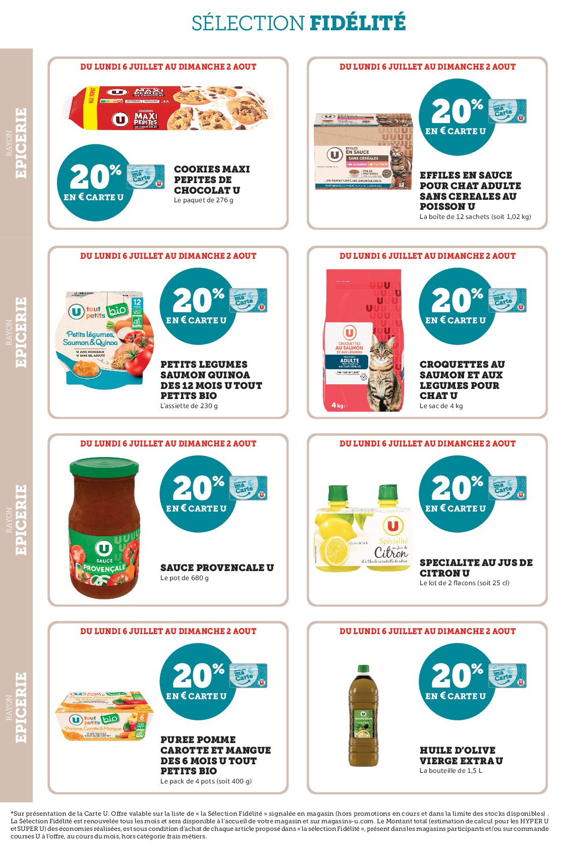super-u - Current Super U leaflet valid from du lundi 06/07/2026 to du dimanche 02/08/2026 - page: 20