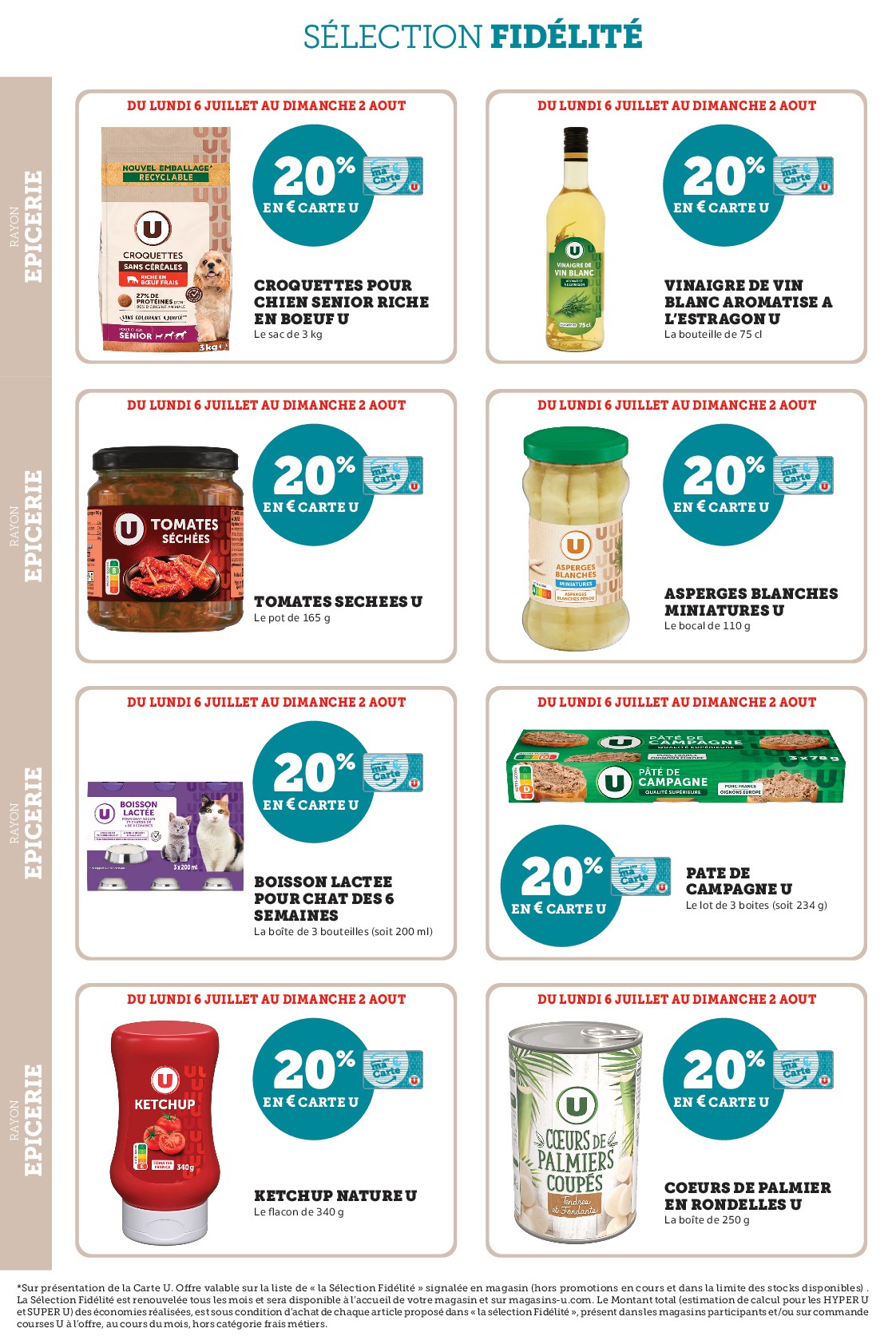 super-u - Current Super U leaflet valid from du lundi 06/07/2026 to du dimanche 02/08/2026 - page: 22