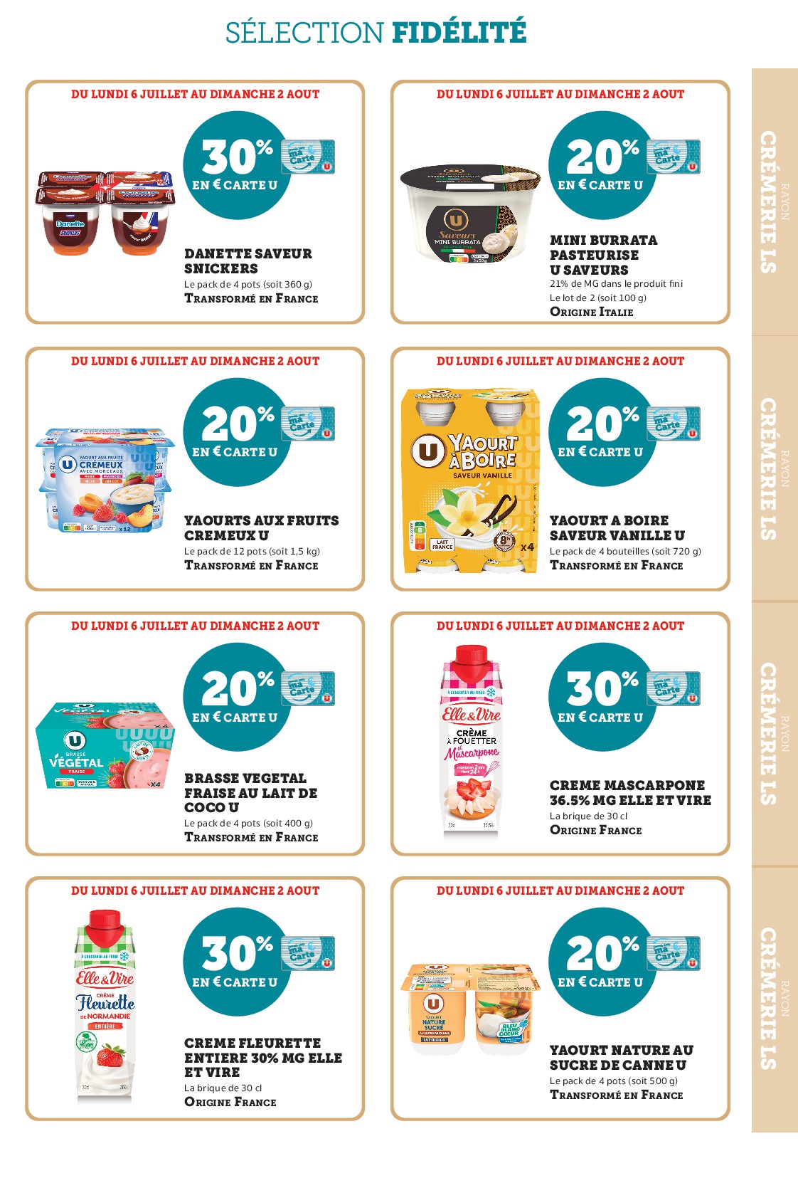super-u - Current Super U leaflet valid from du lundi 06/07/2026 to du dimanche 02/08/2026 - page: 7