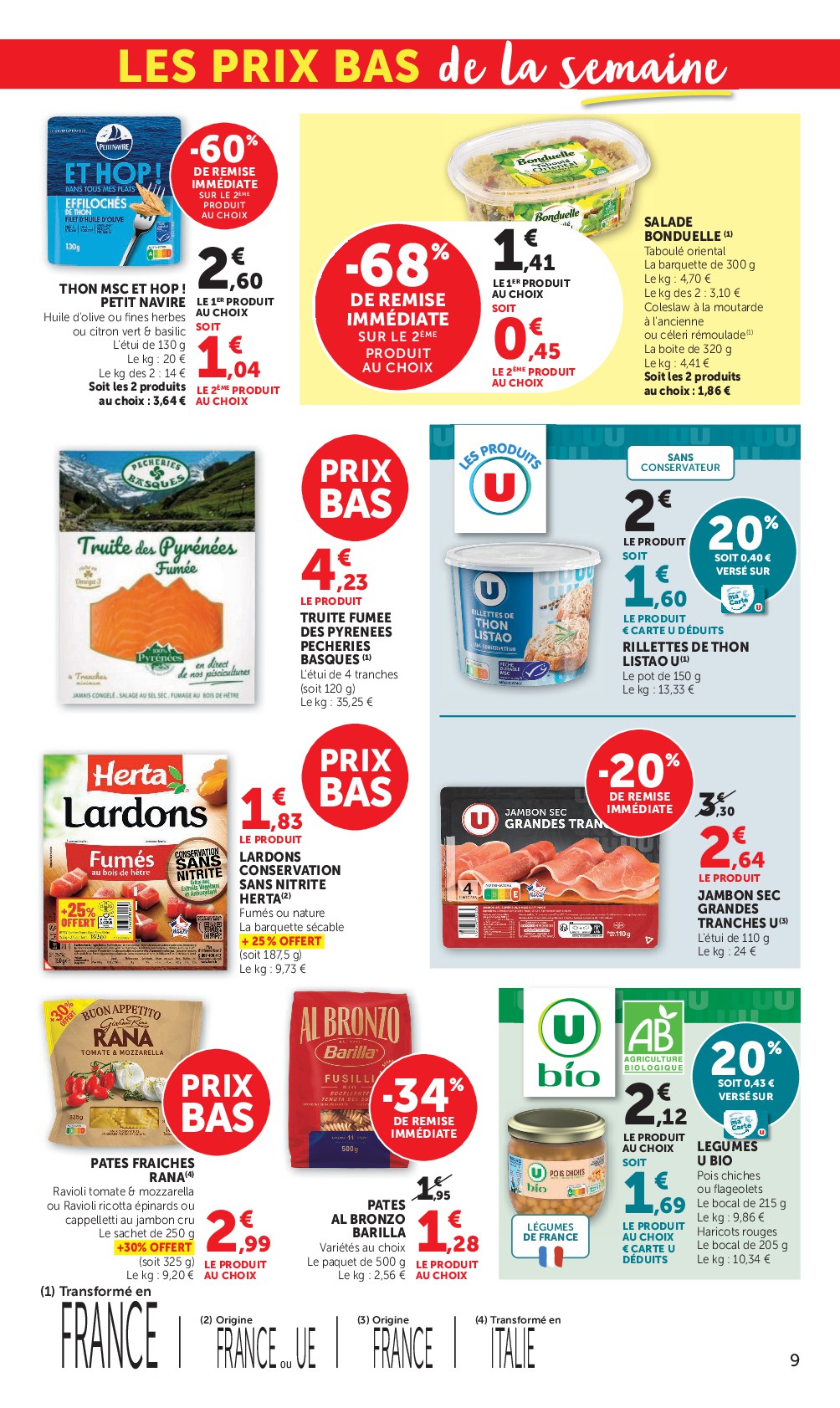 super-u - Prospectus Super U valide du du mercredi 15/07/2026 au du dimanche 26/07/2026 - page: 9