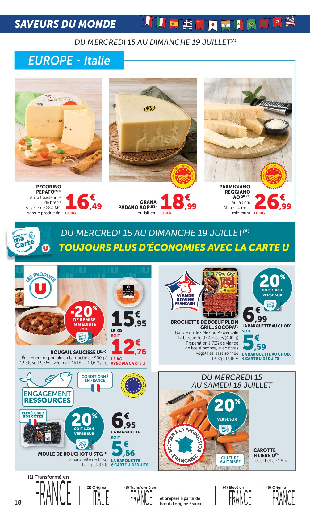 super-u - Prospectus Super U valide du du mercredi 15/07/2026 au du dimanche 26/07/2026 - page: 18