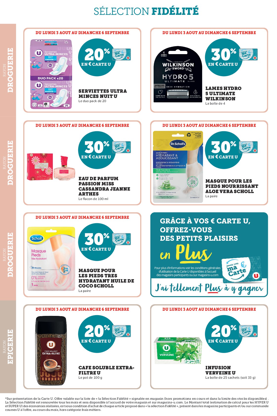 super-u - Current Super U - Ma sélection Carte U Aout leaflet valid from du lundi 03/08/2026 to du dimanche 06/09/2026 - page: 14