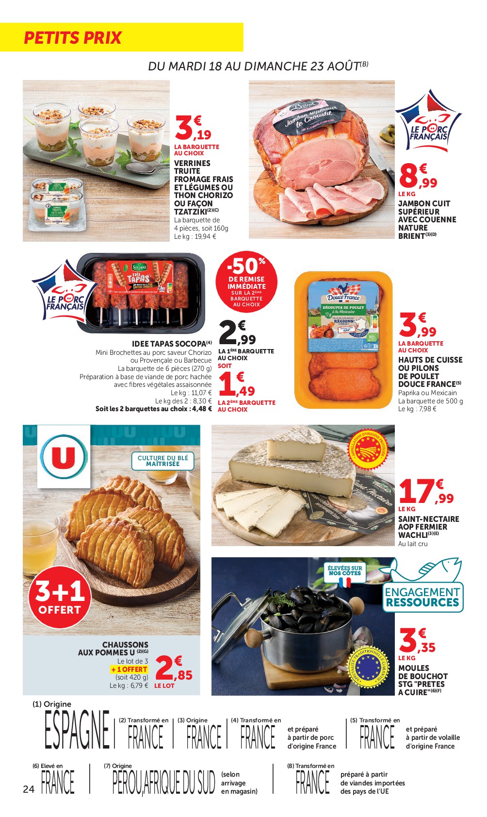 super-u - Prospectus Super U valide du du mardi 18/08/2026 au du dimanche 30/08/2026 - page: 24