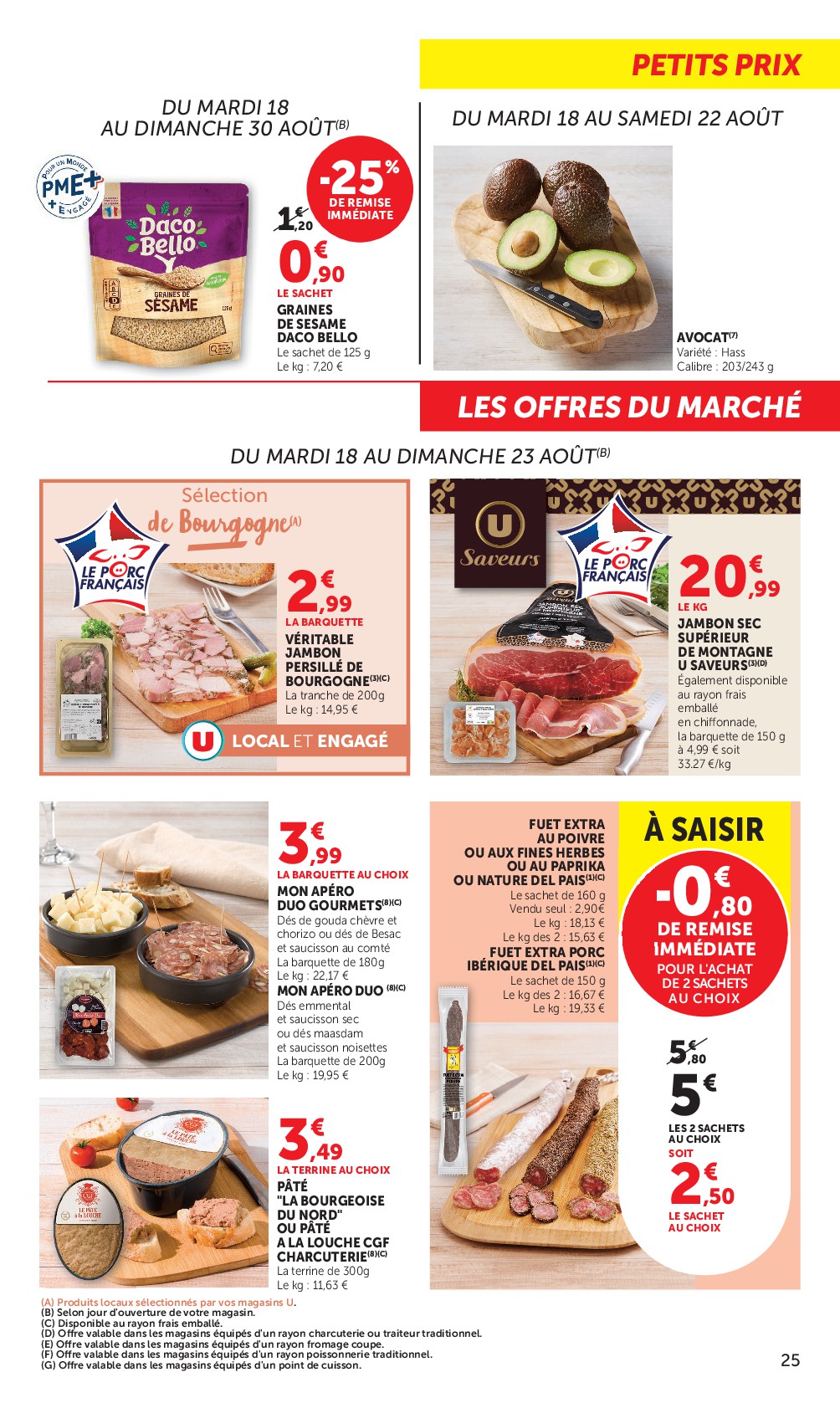 super-u - Prospectus Super U valide du du mardi 18/08/2026 au du dimanche 30/08/2026 - page: 25