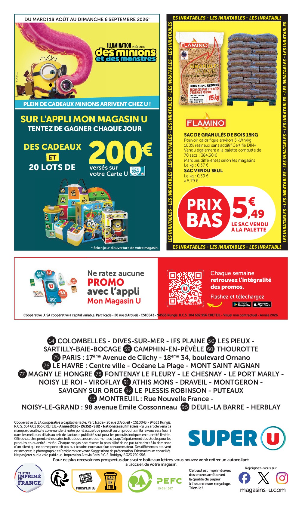super-u - Prospectus Super U valide du du mardi 18/08/2026 au du dimanche 30/08/2026 - page: 32