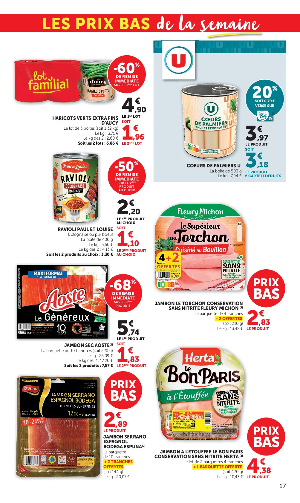 super-u - Prospectus Super U valide du du mardi 18/08/2026 au du dimanche 30/08/2026 - page: 17