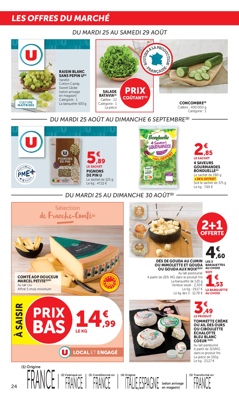 super-u - Prospectus Super U valide du du mardi 25/08/2026 au du dimanche 06/09/2026 - page: 24