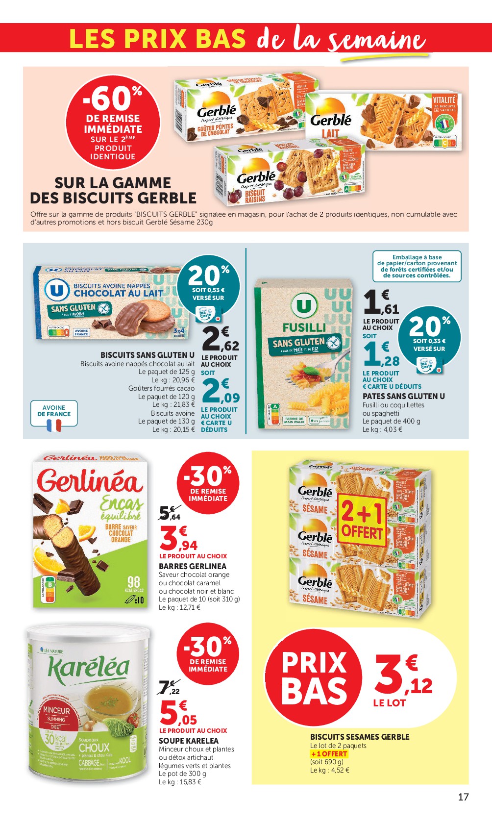 super-u - Prospectus Super U valide du du mardi 01/09/2026 au du dimanche 13/09/2026 - page: 17