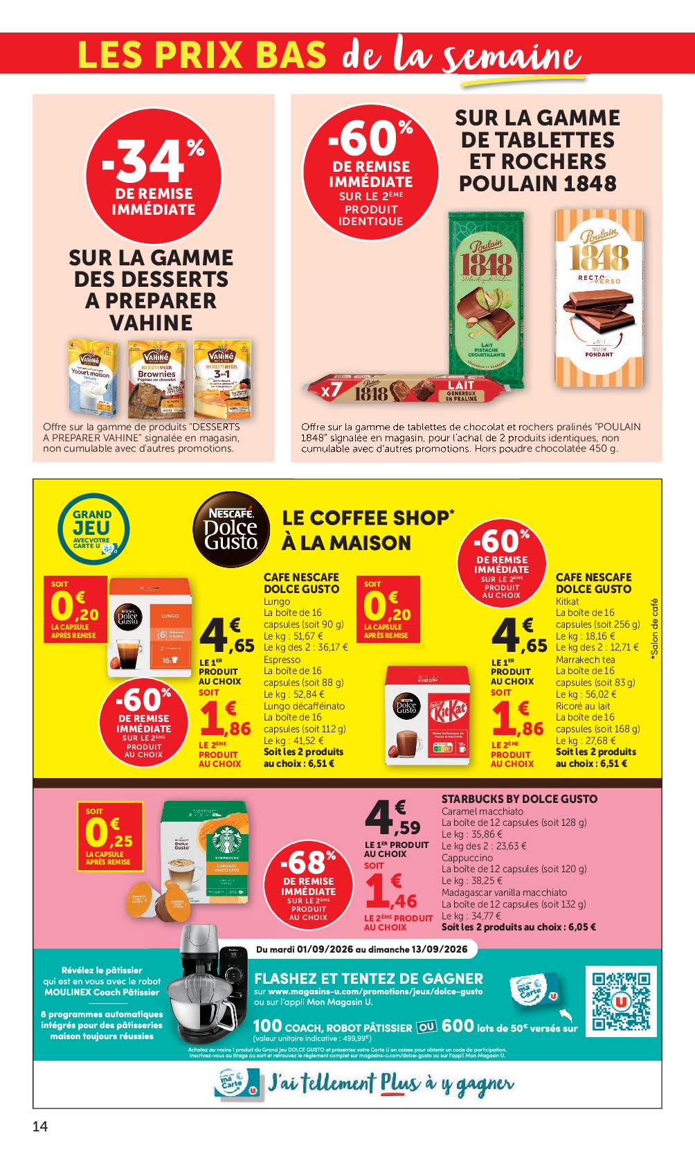 super-u - Prospectus Super U valide du du mardi 01/09/2026 au du dimanche 13/09/2026 - page: 14