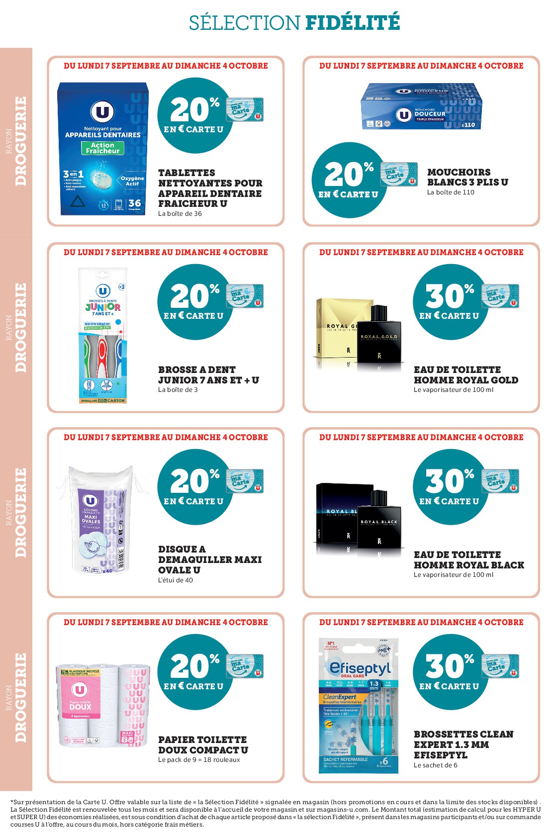 super-u - Current Super U - Ma sélection Carte U Septembre leaflet valid from du lundi 07/09/2026 to du dimanche 04/10/2026 - page: 14