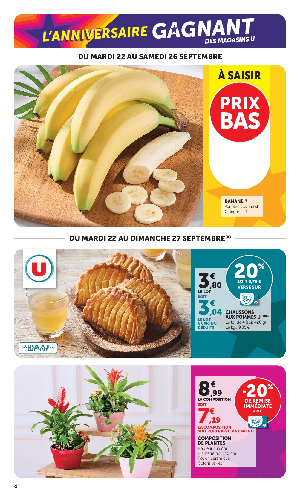 super-u - Prospectus Super U valide du du mardi 22/09/2026 au du dimanche 04/10/2026 - page: 8