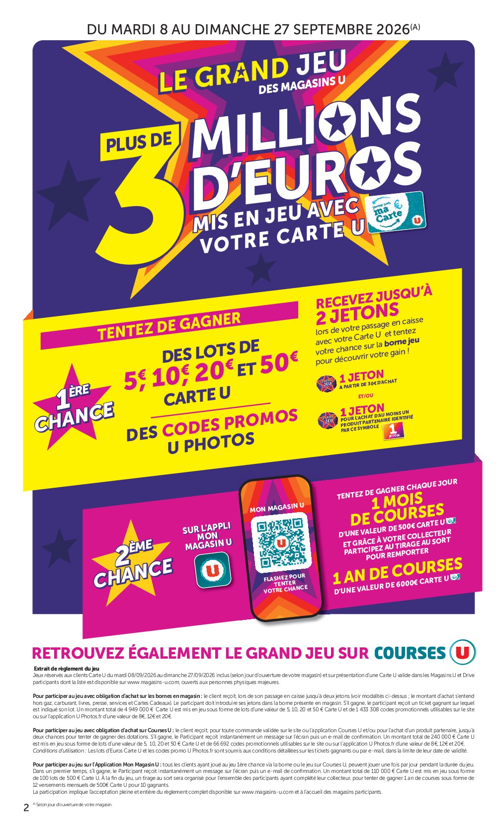 super-u - Prospectus Super U valide du du mardi 22/09/2026 au du dimanche 04/10/2026 - page: 2