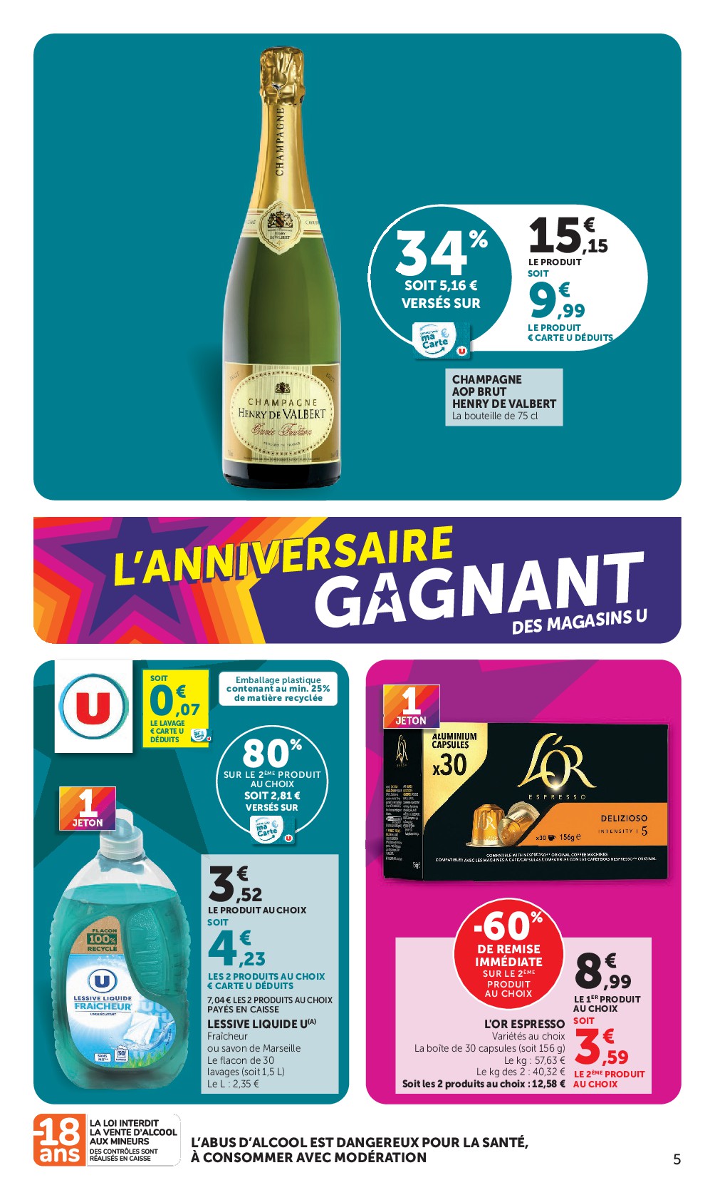 super-u - Prospectus Super U valide du du mardi 22/09/2026 au du dimanche 04/10/2026 - page: 5