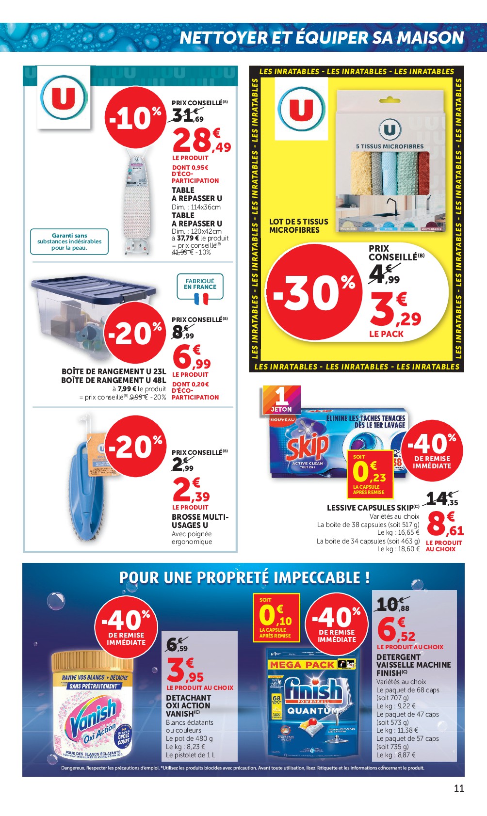 super-u - Prospectus Super U valide du du mardi 22/09/2026 au du dimanche 04/10/2026 - page: 11