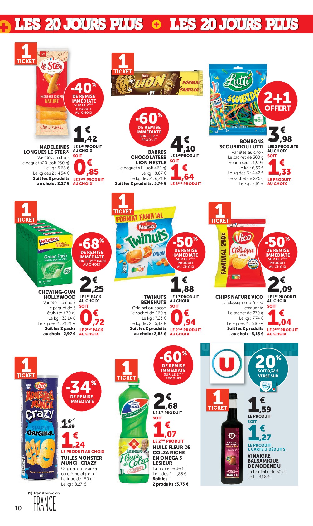 super-u - Prospectus Super U valide du du mardi 29/09/2026 au du dimanche 11/10/2026 - page: 10