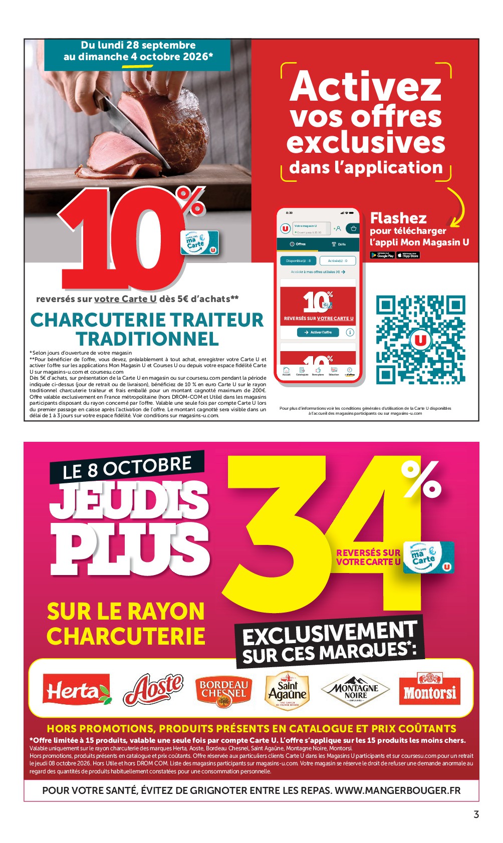 super-u - Prospectus Super U valide du du mardi 29/09/2026 au du dimanche 11/10/2026 - page: 3