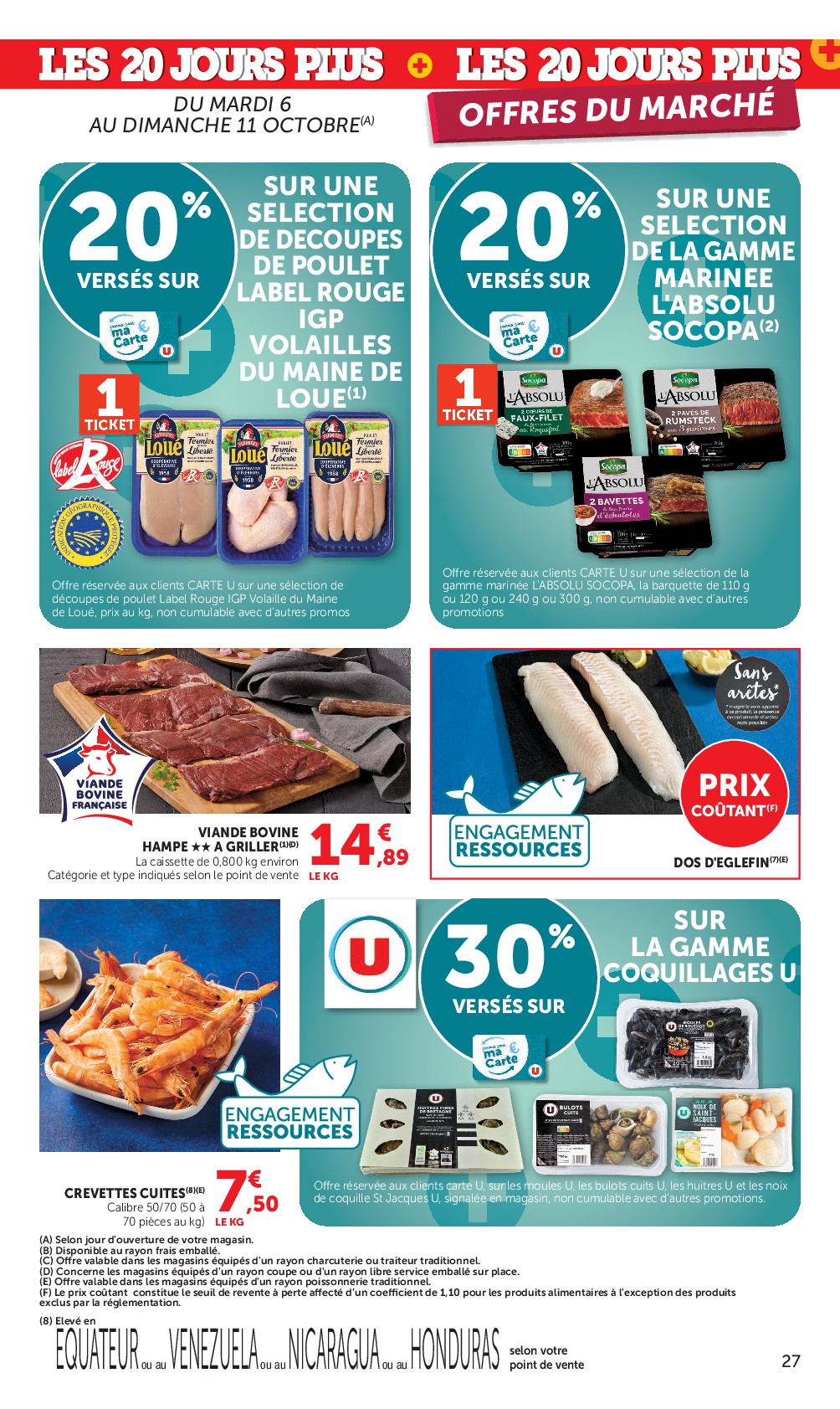 super-u - Prospectus Super U valide du du mardi 06/10/2026 au du dimanche 18/10/2026 - page: 27
